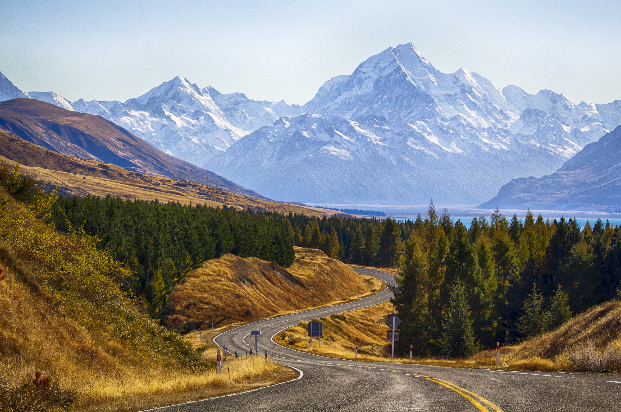 Scenic Road новая Зеландия