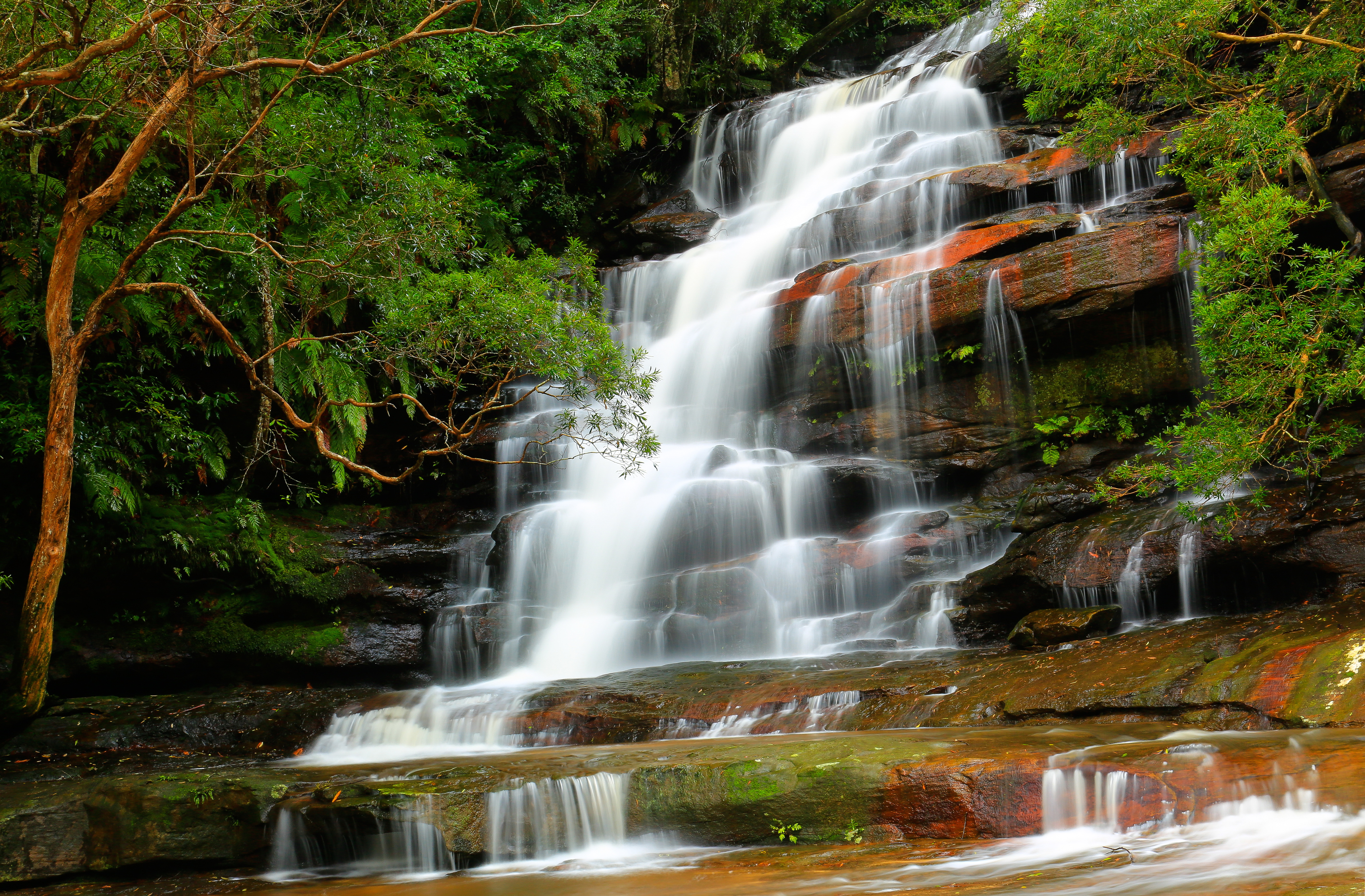 Загрузить фото картинка. Нуранг водопад. Водопад gx822. Манзара водопад. Национальный парк Брисбен.