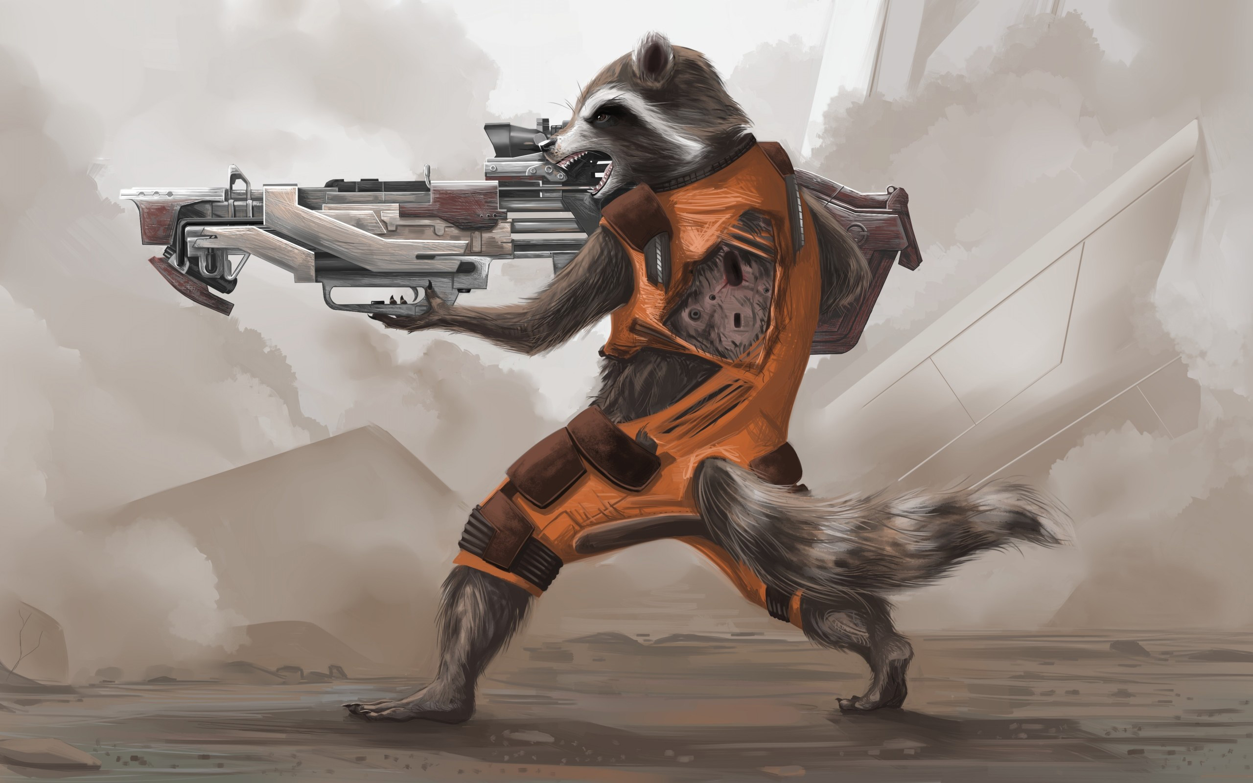 Стражи Галактики Rocket Raccoon