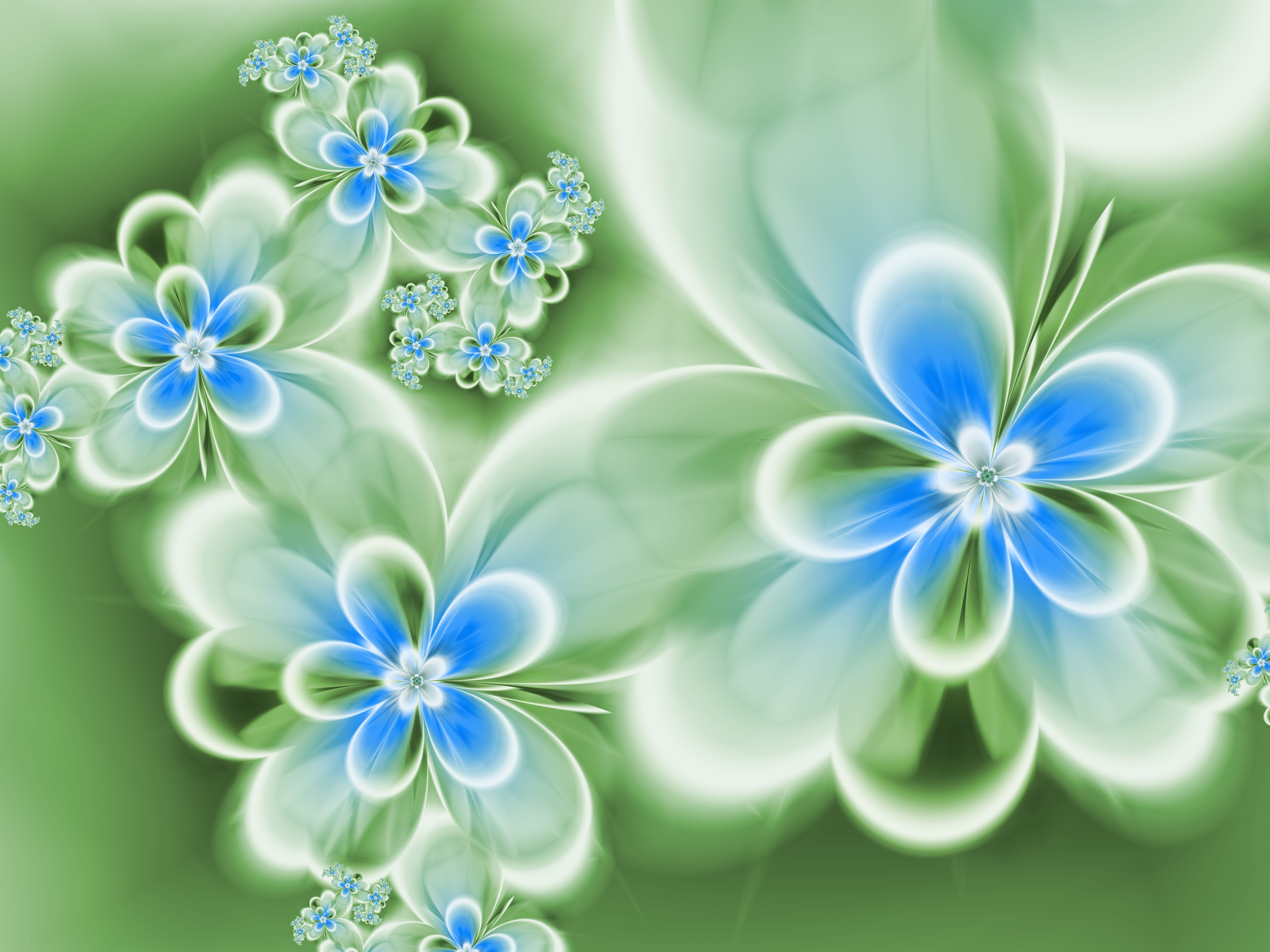 Обои зелено голубые. Цветочный фон. Цветы абстракция. Бирюзовые цветы. Цветы зеленый голубой.
