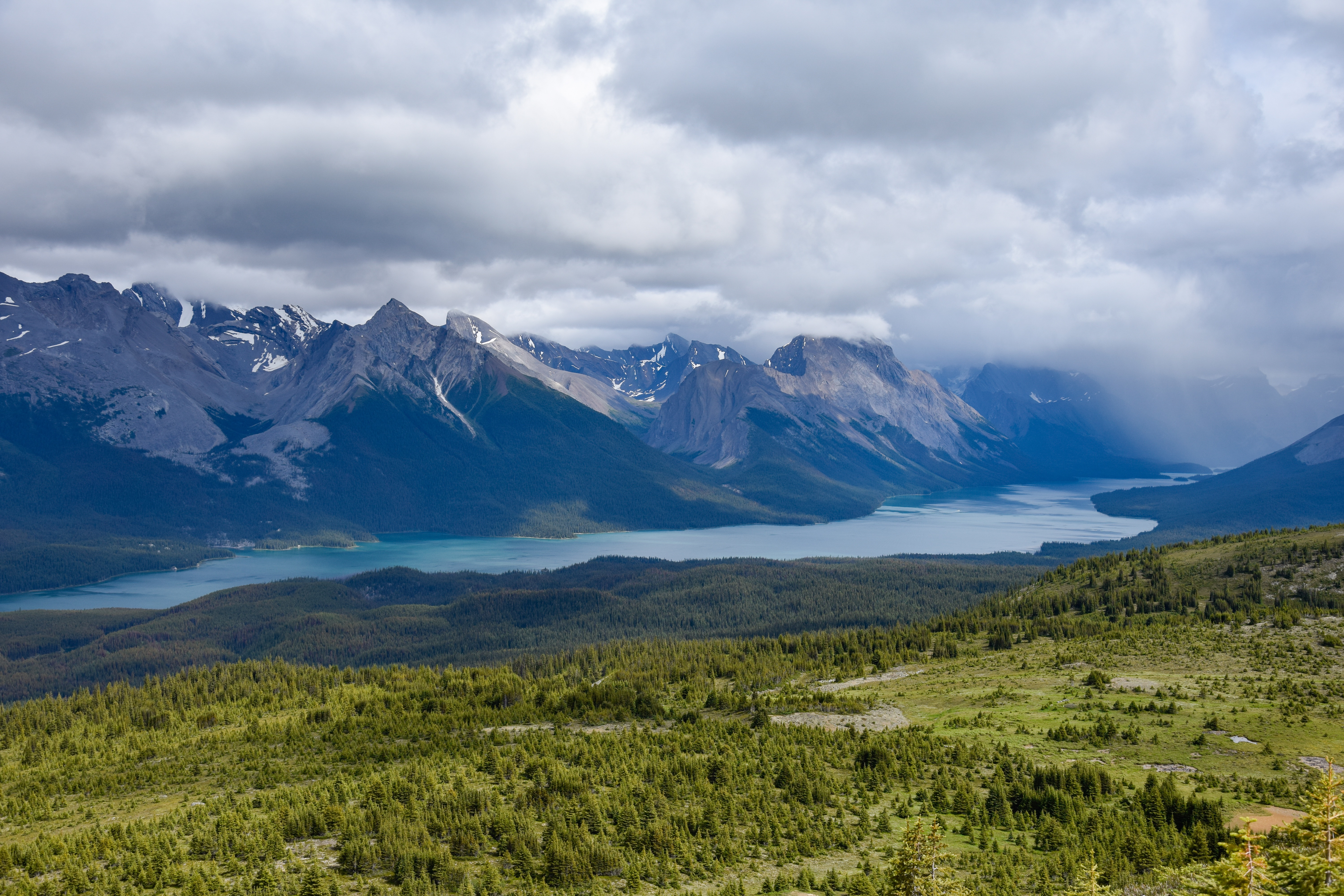 Фотографии Канада Rocky Mountains, Lake Athabasca, Alberta Горы Природа Леса Озеро 6000x4000 гора лес