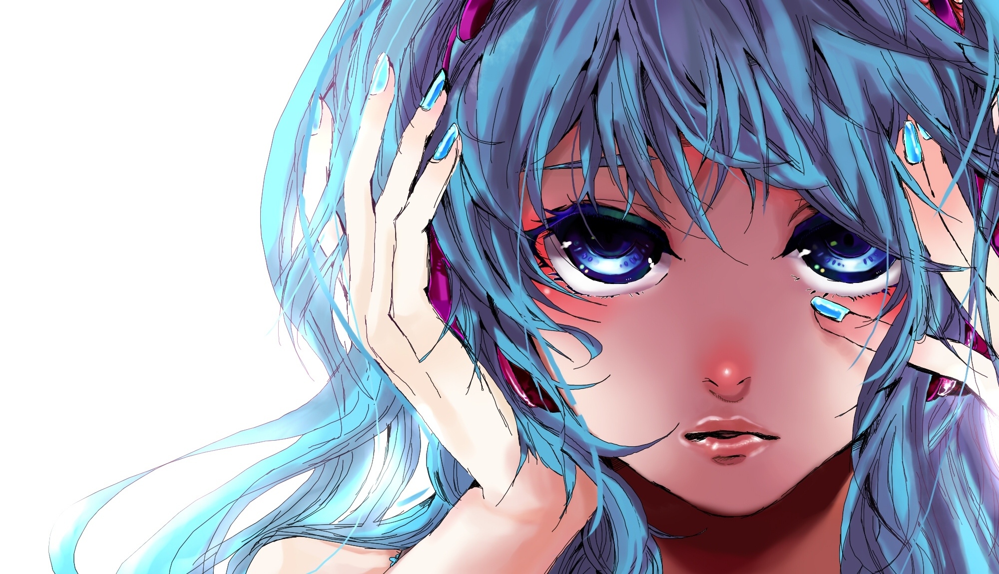 Картинки аниме miku