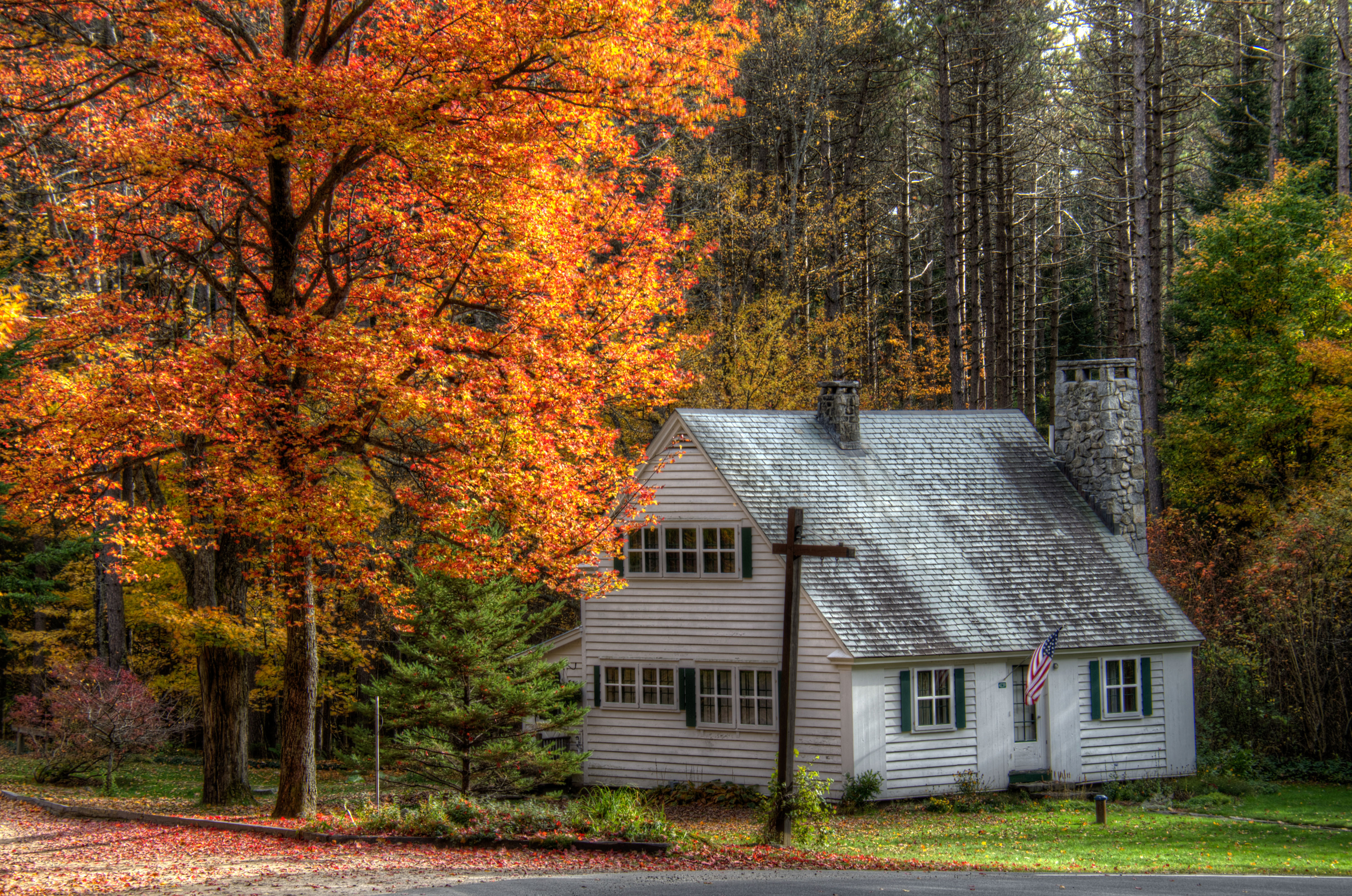 Autumn us. Дом осенью. Дом в лесу. Осенний домик. Домик в лесу осенью.