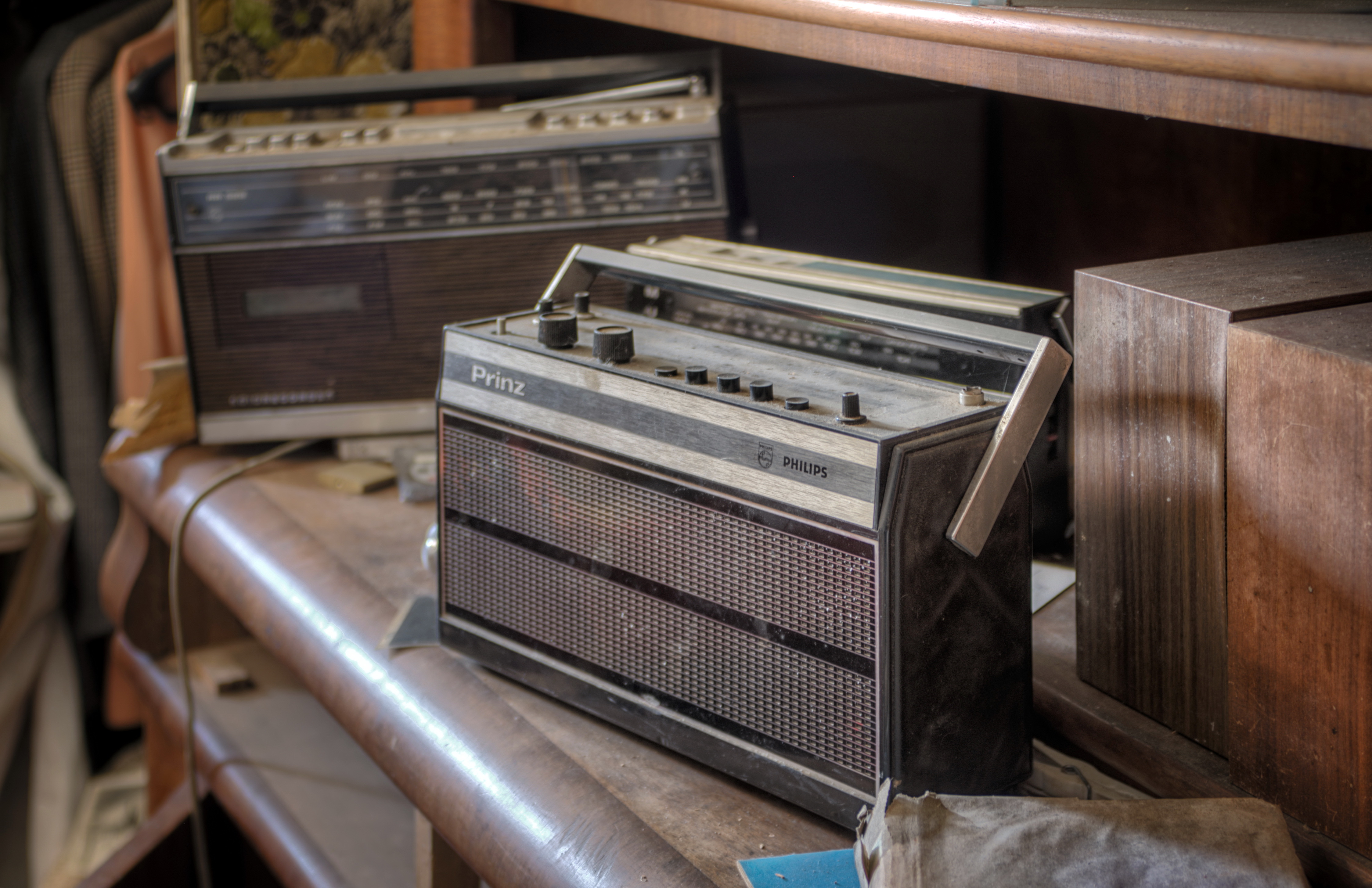 Фотография Радио винтаж Ретро старинные Радиоприёмник