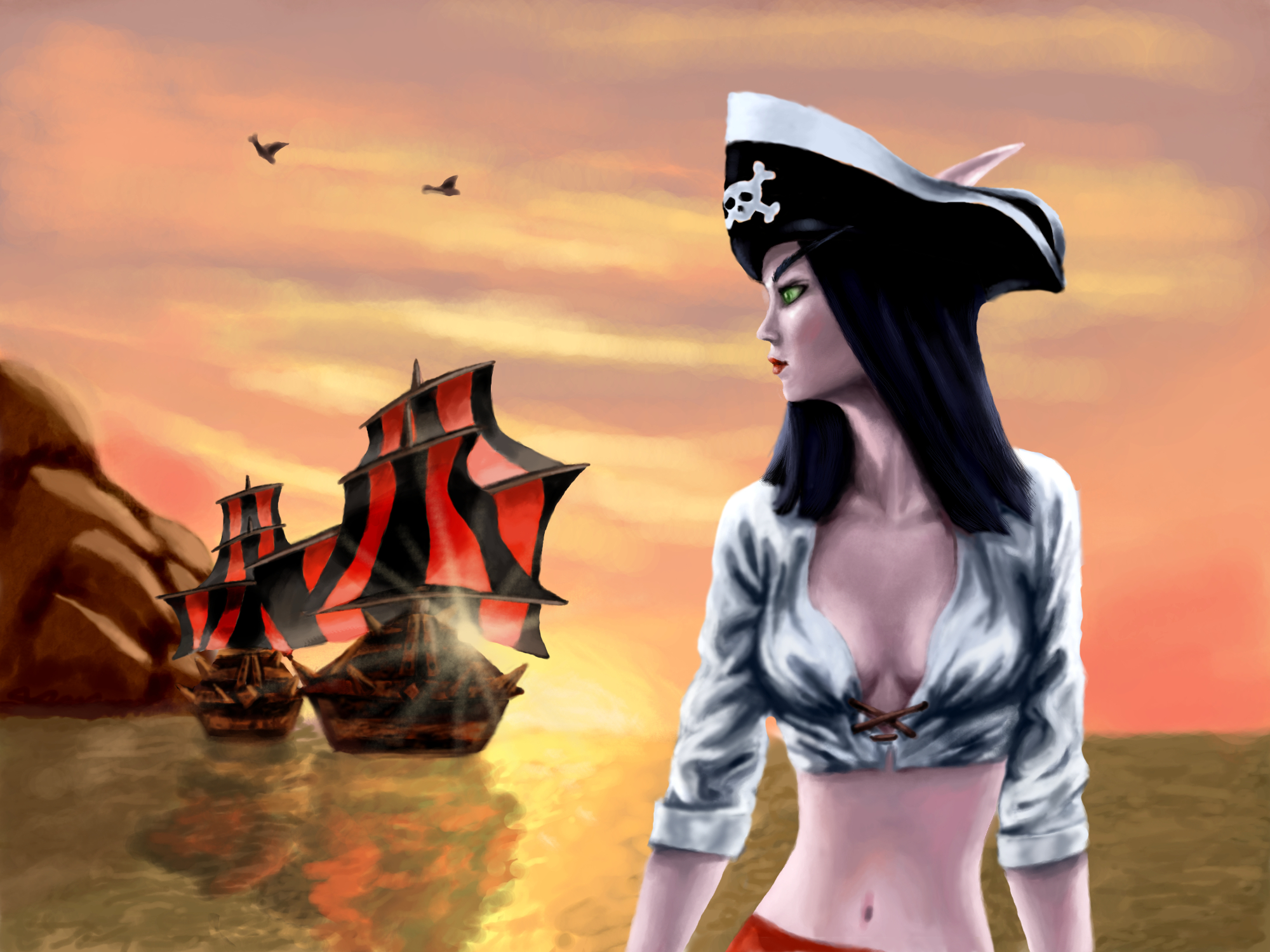 Разблокировать пиратка. Элизабет Капитан корабля пираты. Элизабет Капитан корабля пираты 18. Девушка пират. Девушка на корабле арт.