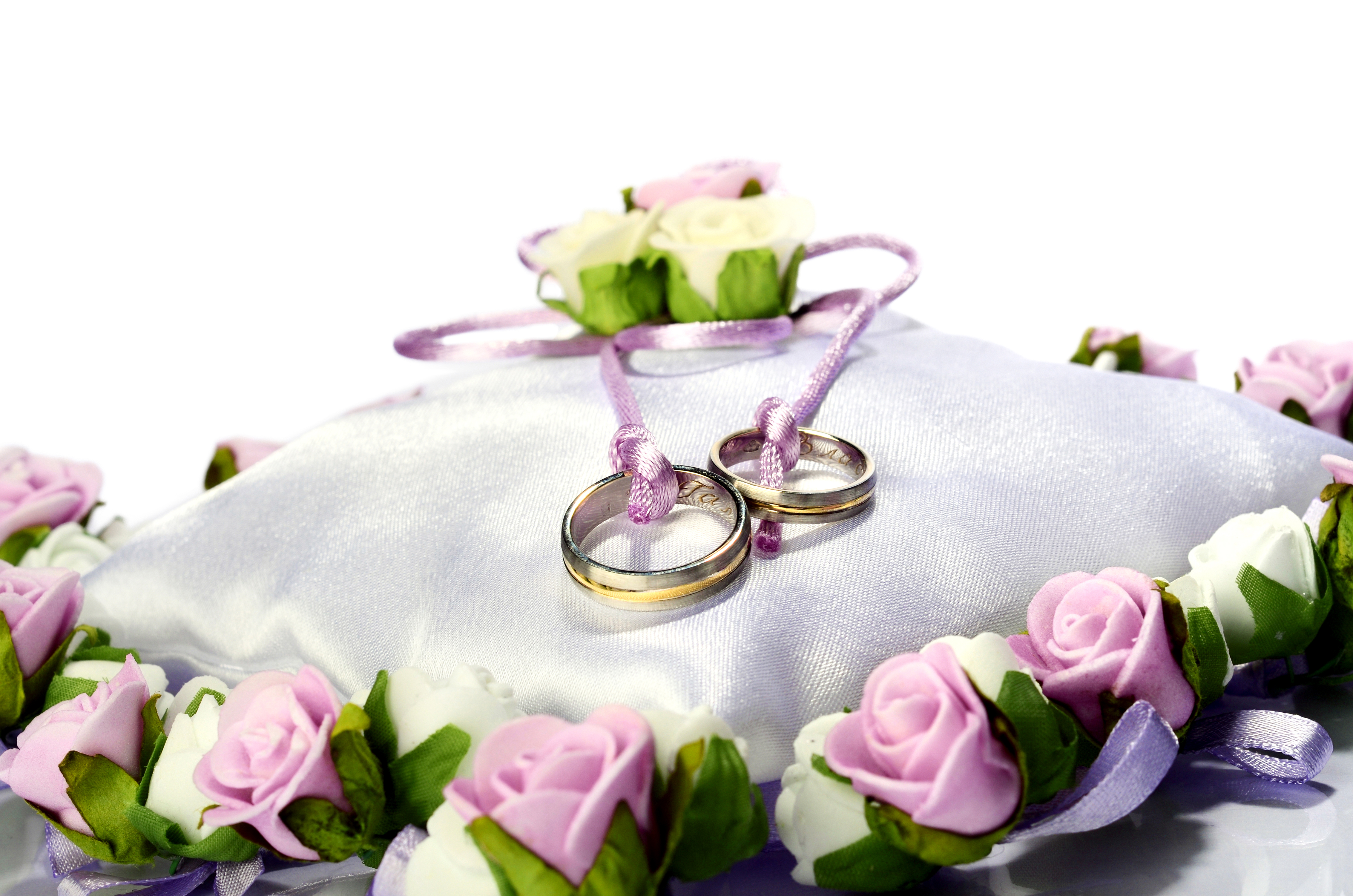 Кольца, свадьба, цветы загрузить