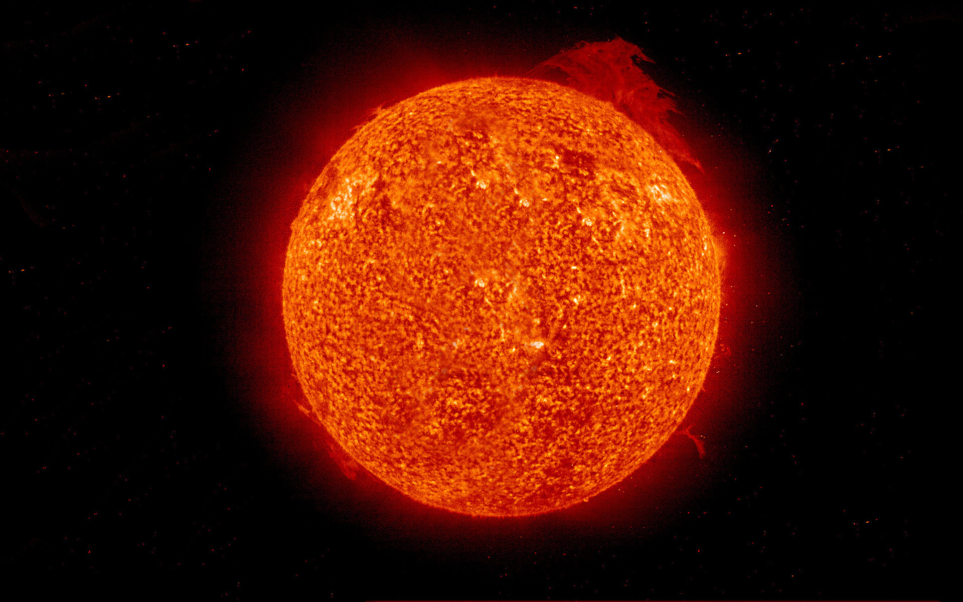 Фото Звезды солнца Космос Крупным планом 1920x1200 Солнце вблизи