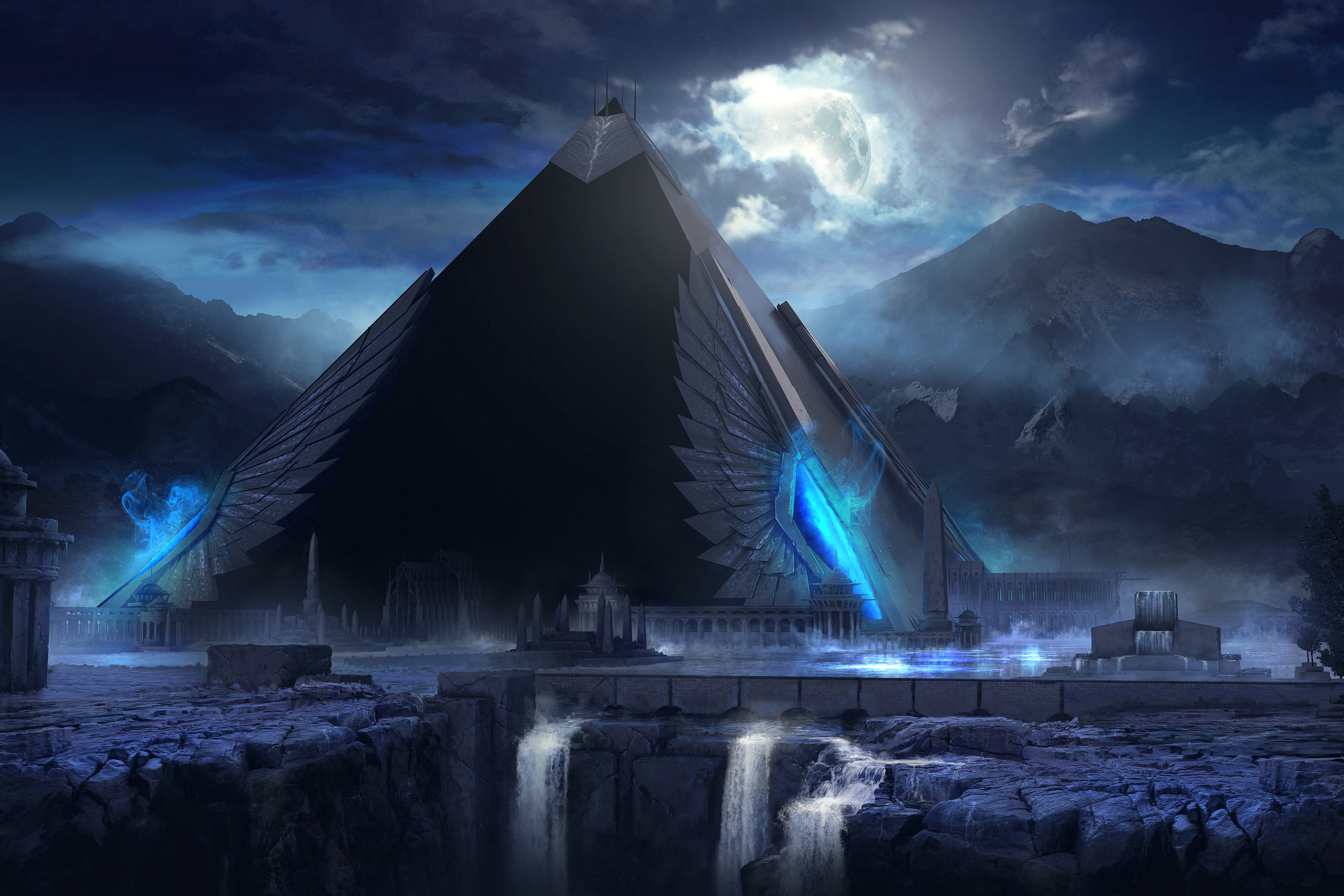 Чёрная пирамида в Египте