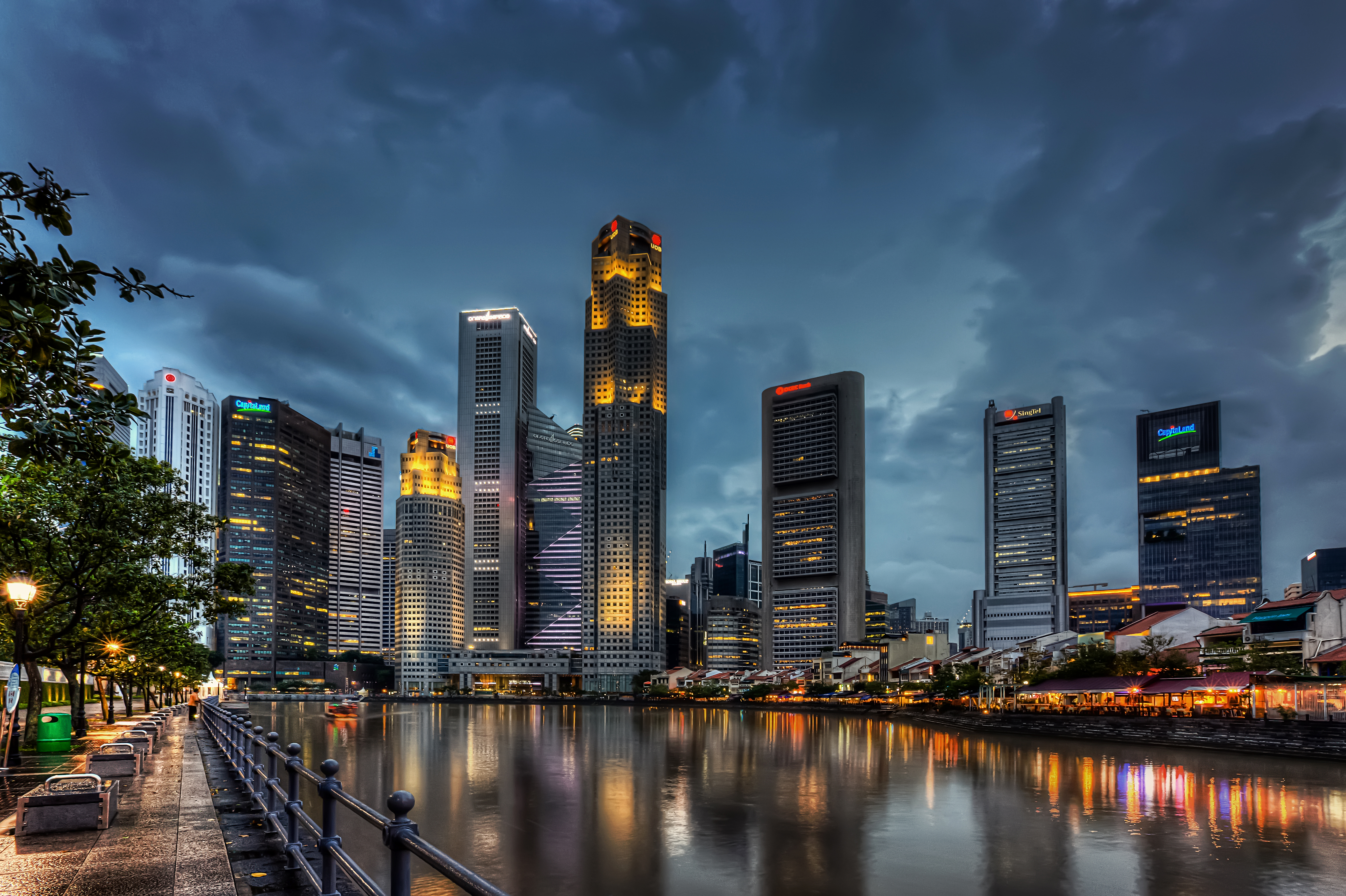 Город. Сингапур небоскребы. Мегаполис Сингапур. Высотки Сингапура. Сингапур Сити ночной.