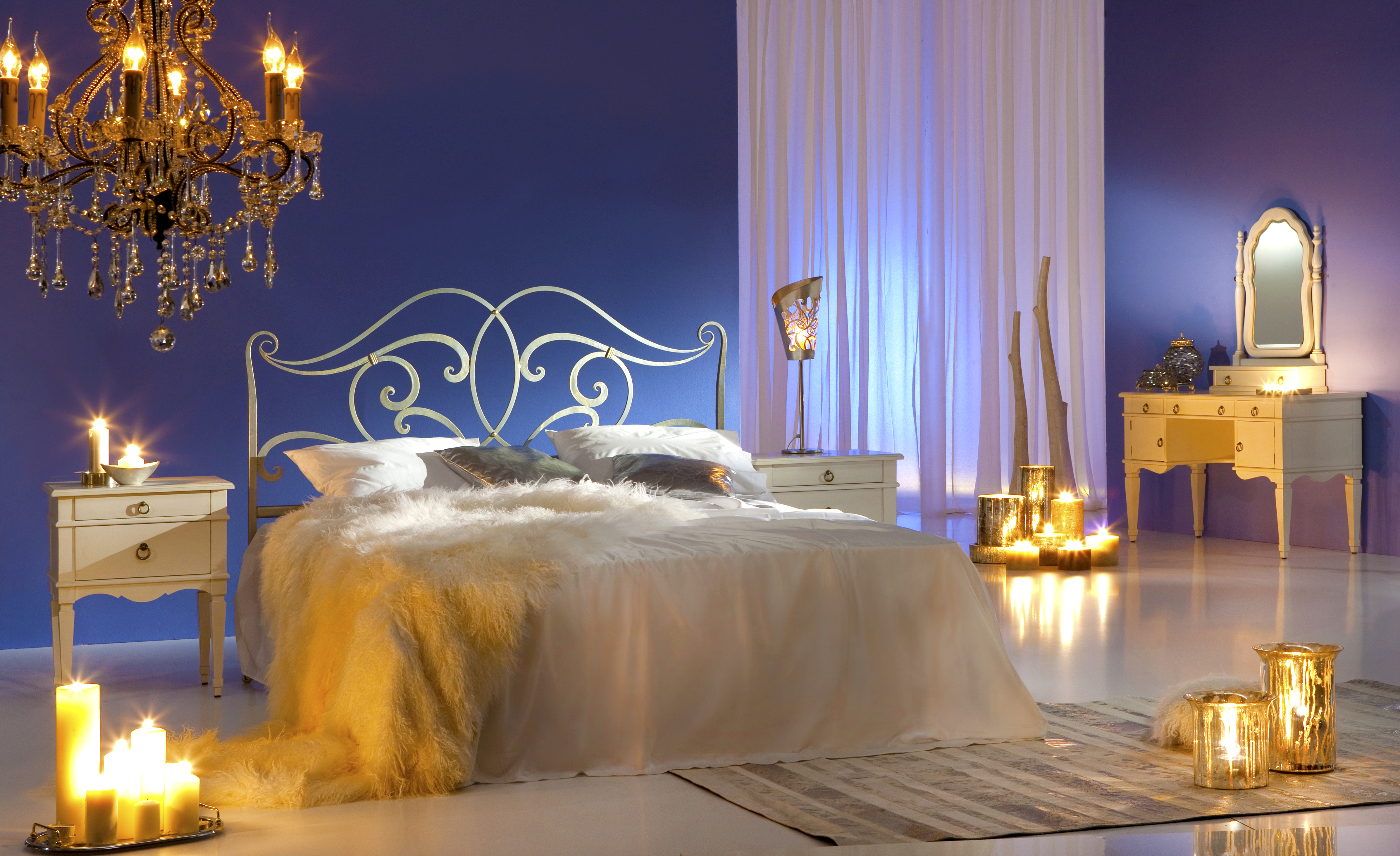 Романтическая спальня без смс