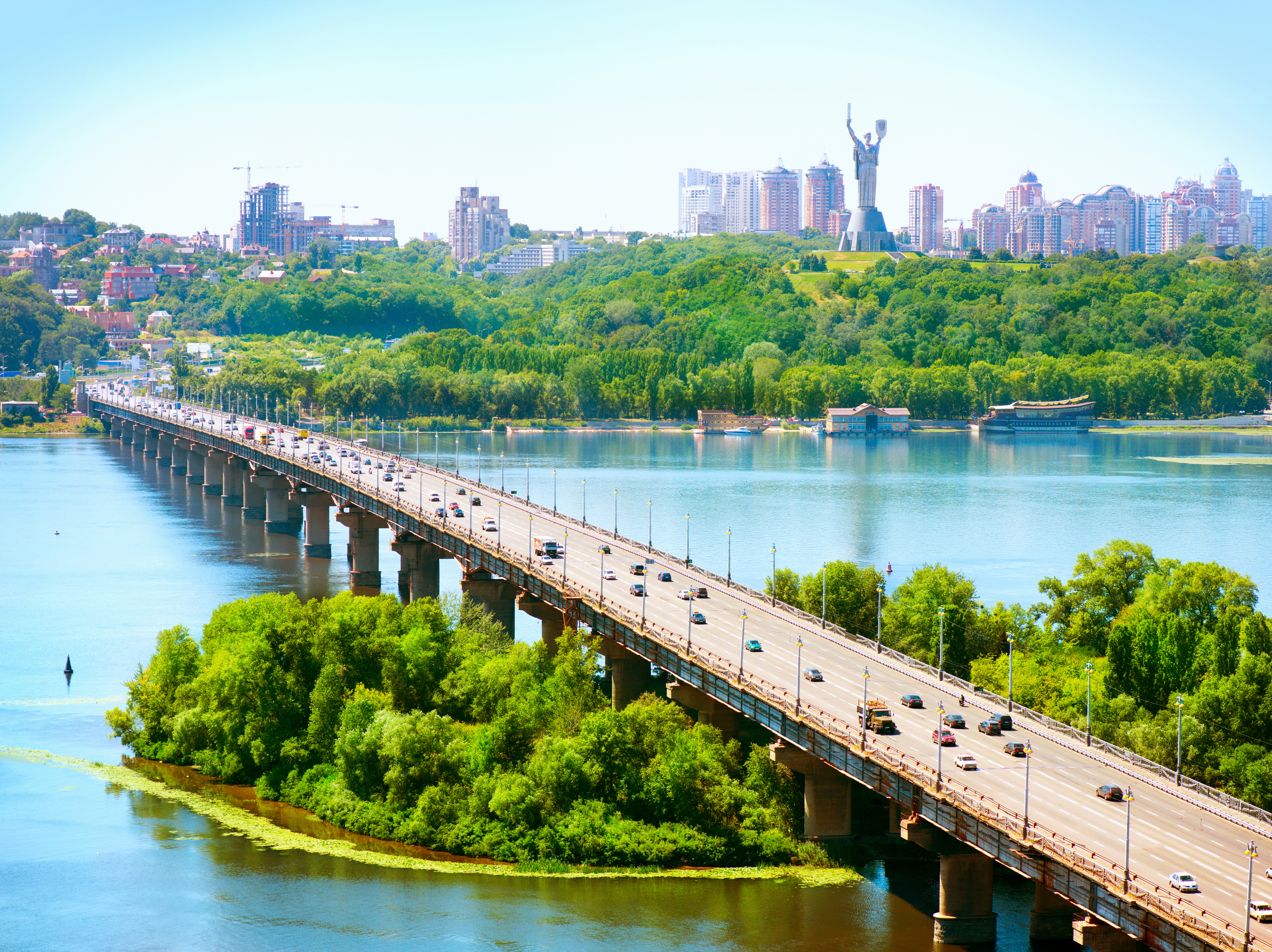 Киев Днепр мост Патона