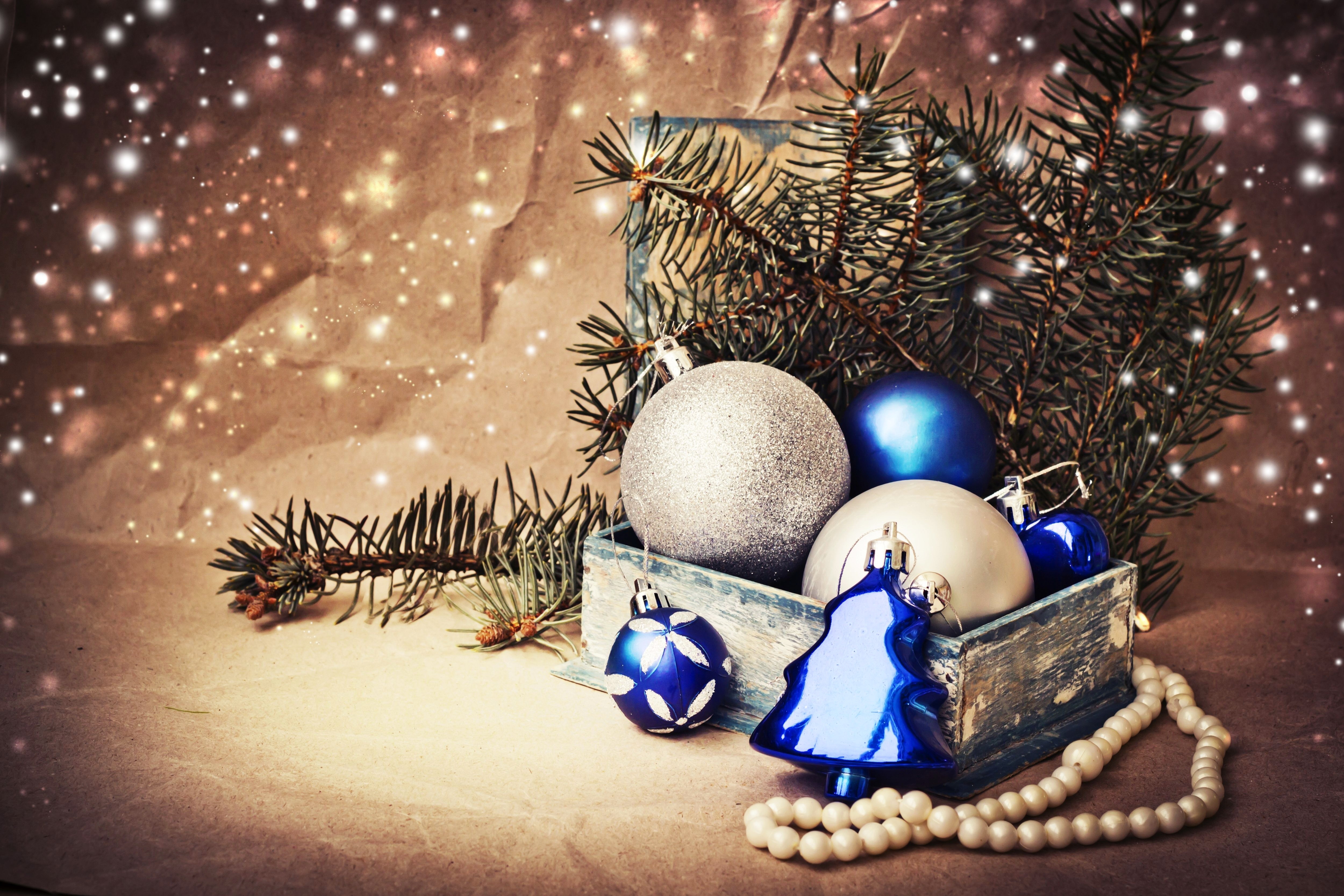 елочная игрушка синяя украшение рождество новый год без смс