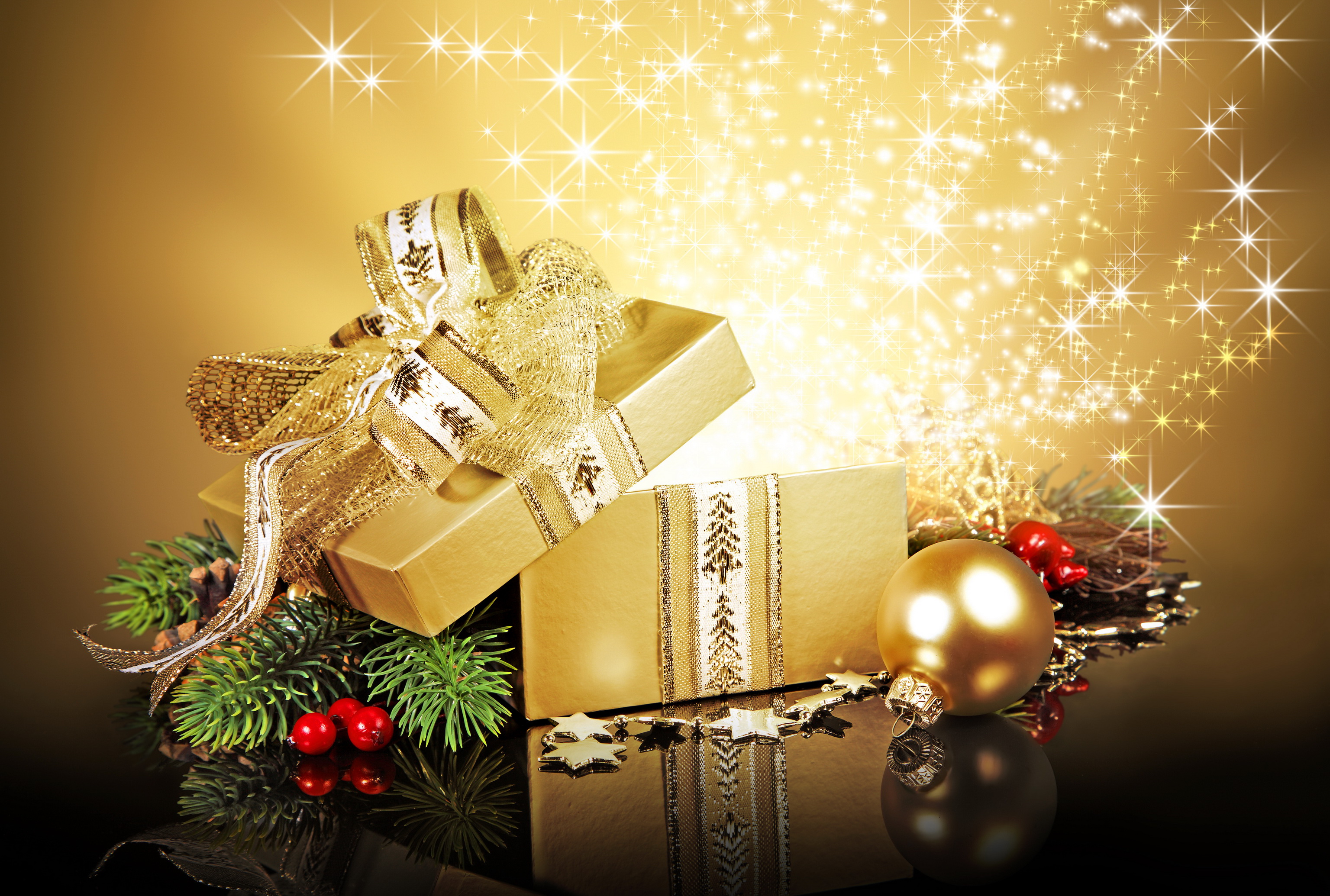 новогодние украшения и подарки без смс