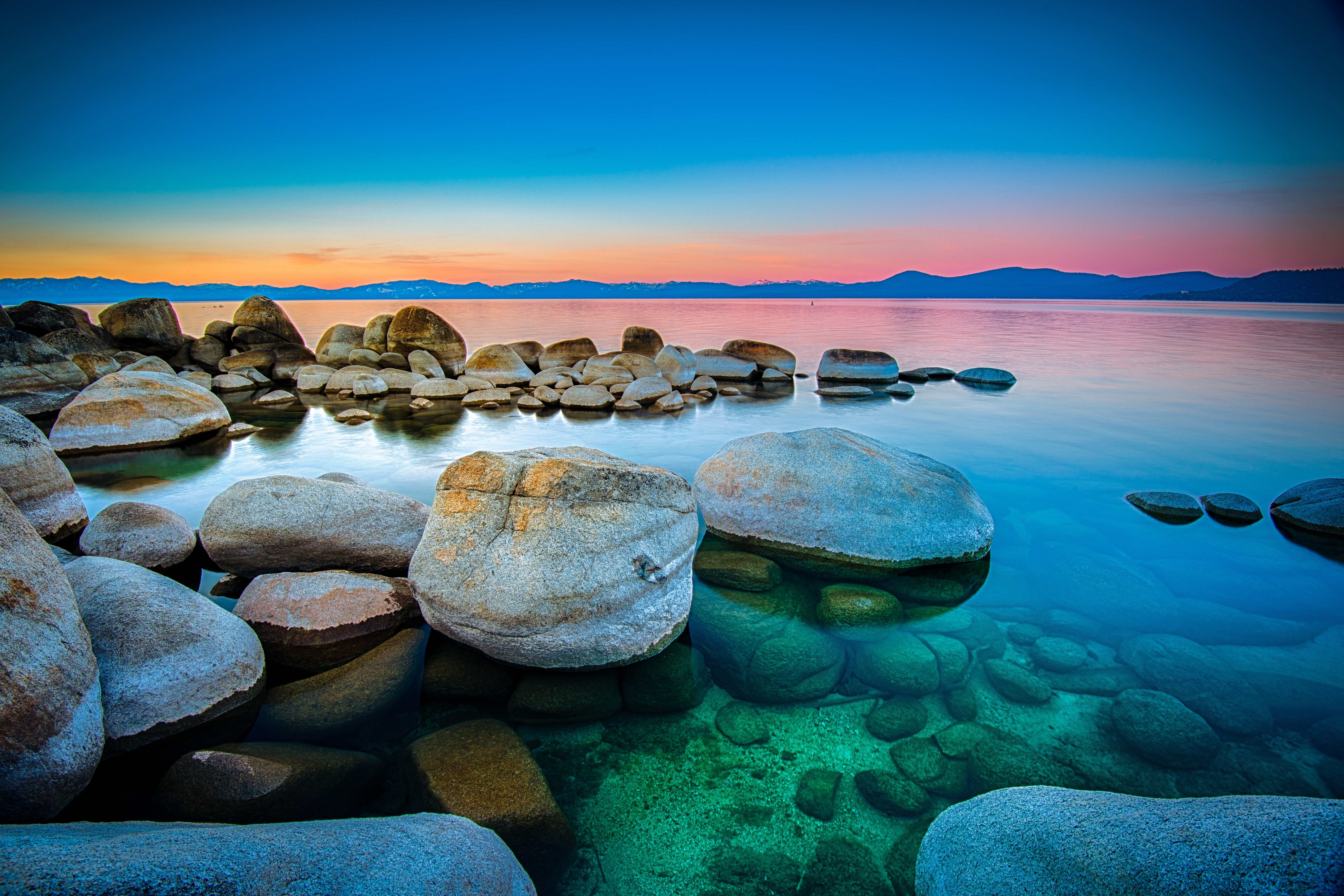 природа берег море камни nature shore sea stones скачать