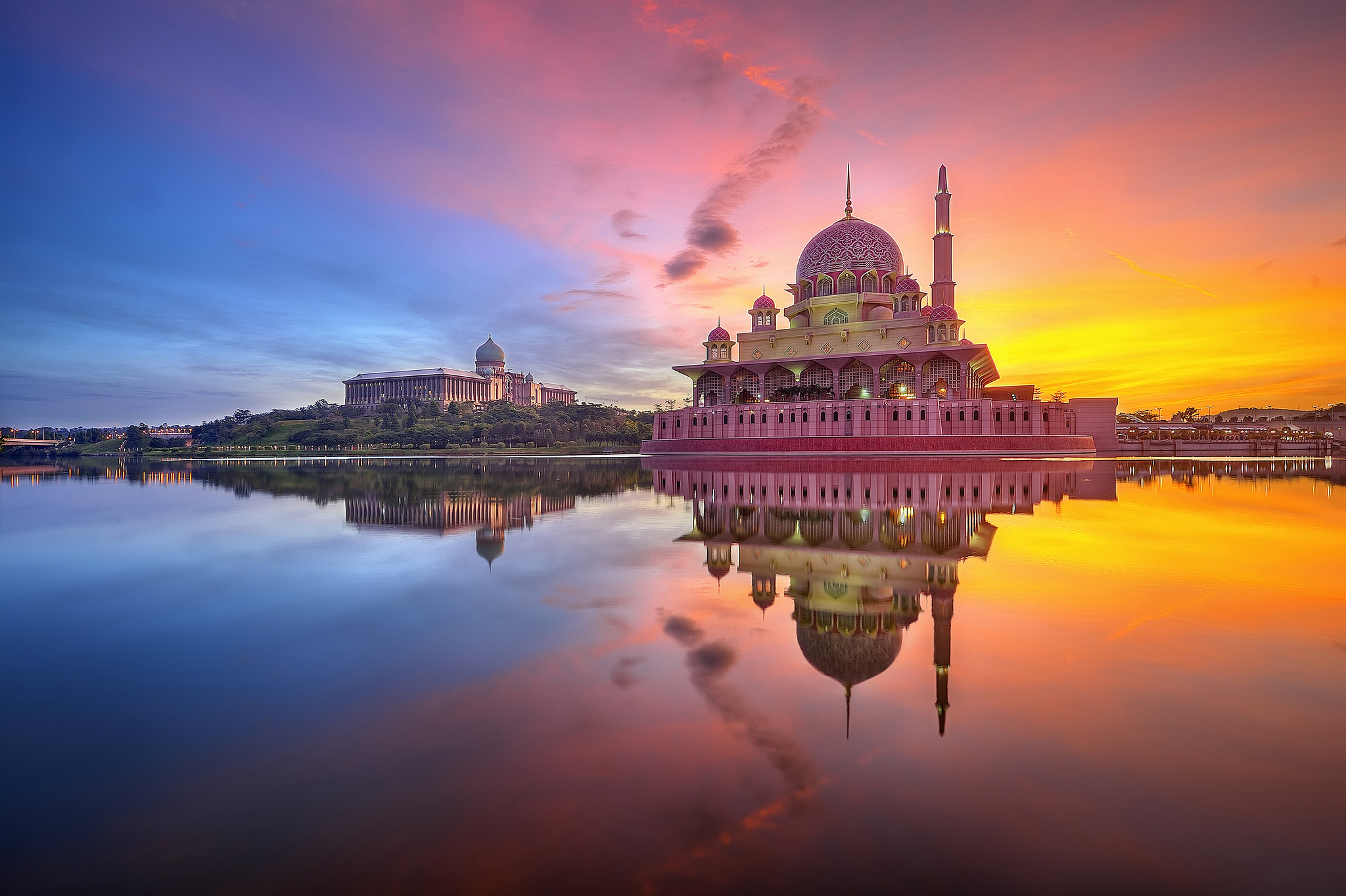 malaysia kuala lumpur город малайзия архитектура отражение загрузить