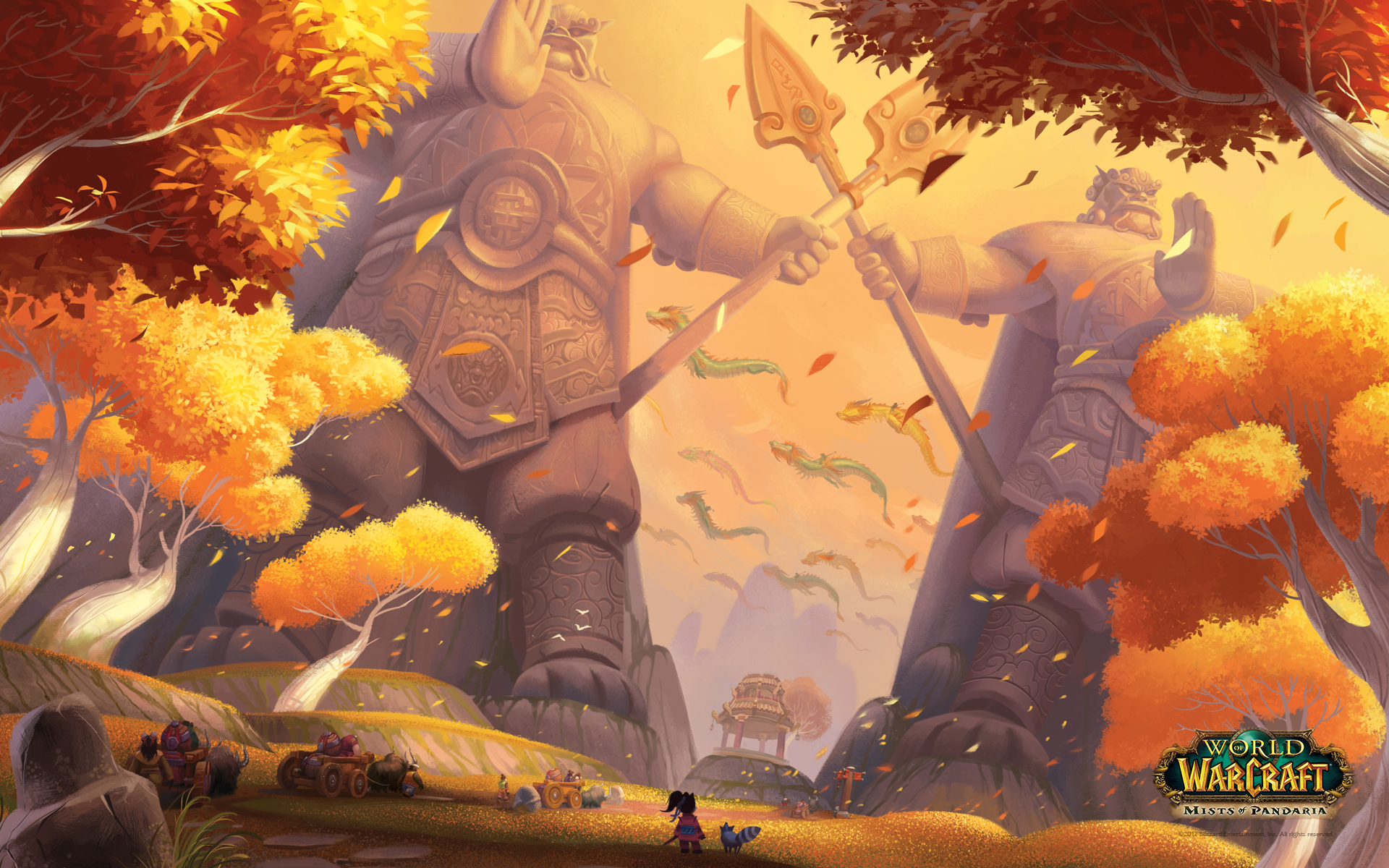 Нефритовый лес World of Warcraft рисунок игра загрузить