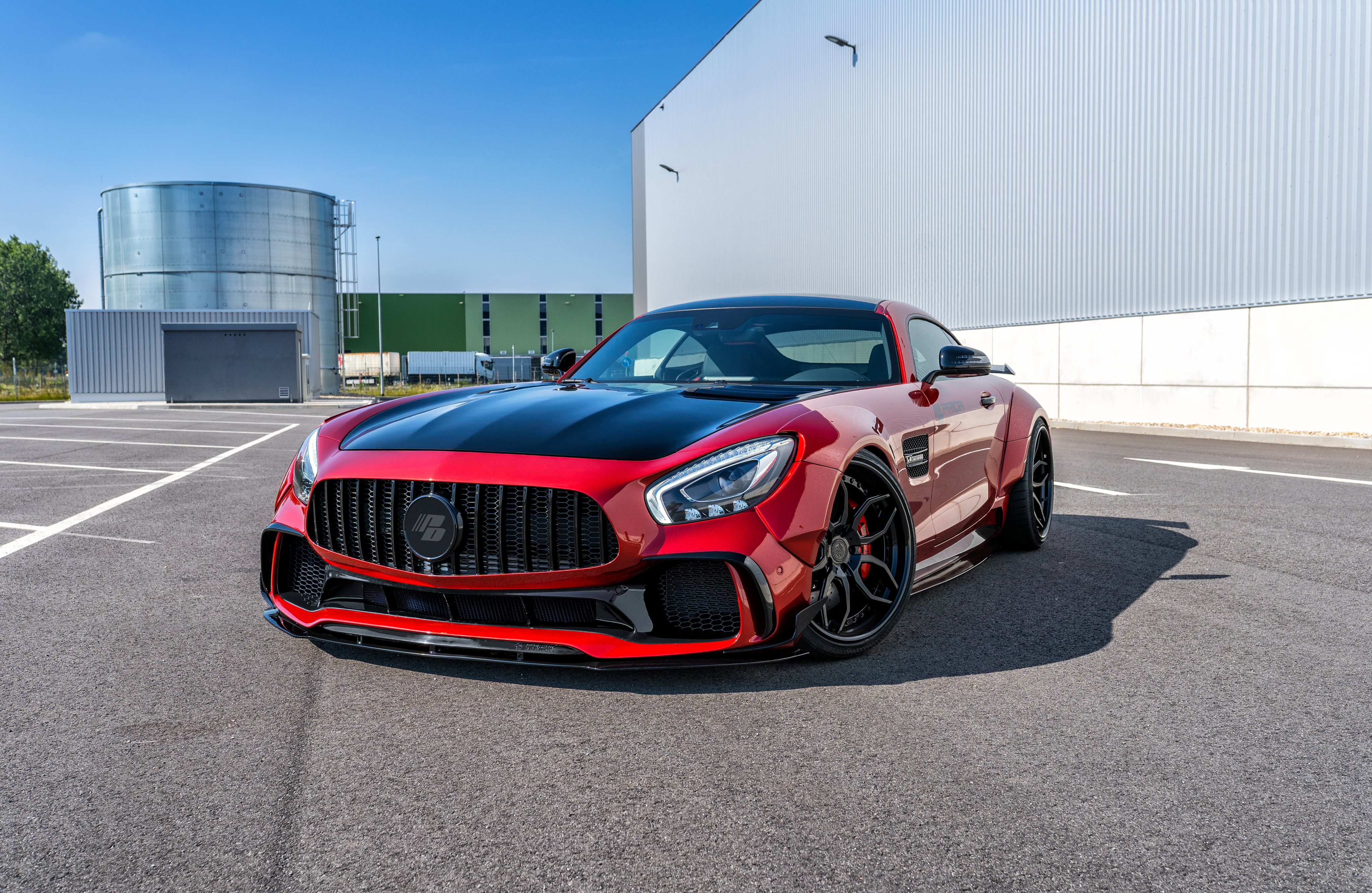 Mercedes AMG gt Chrome Black