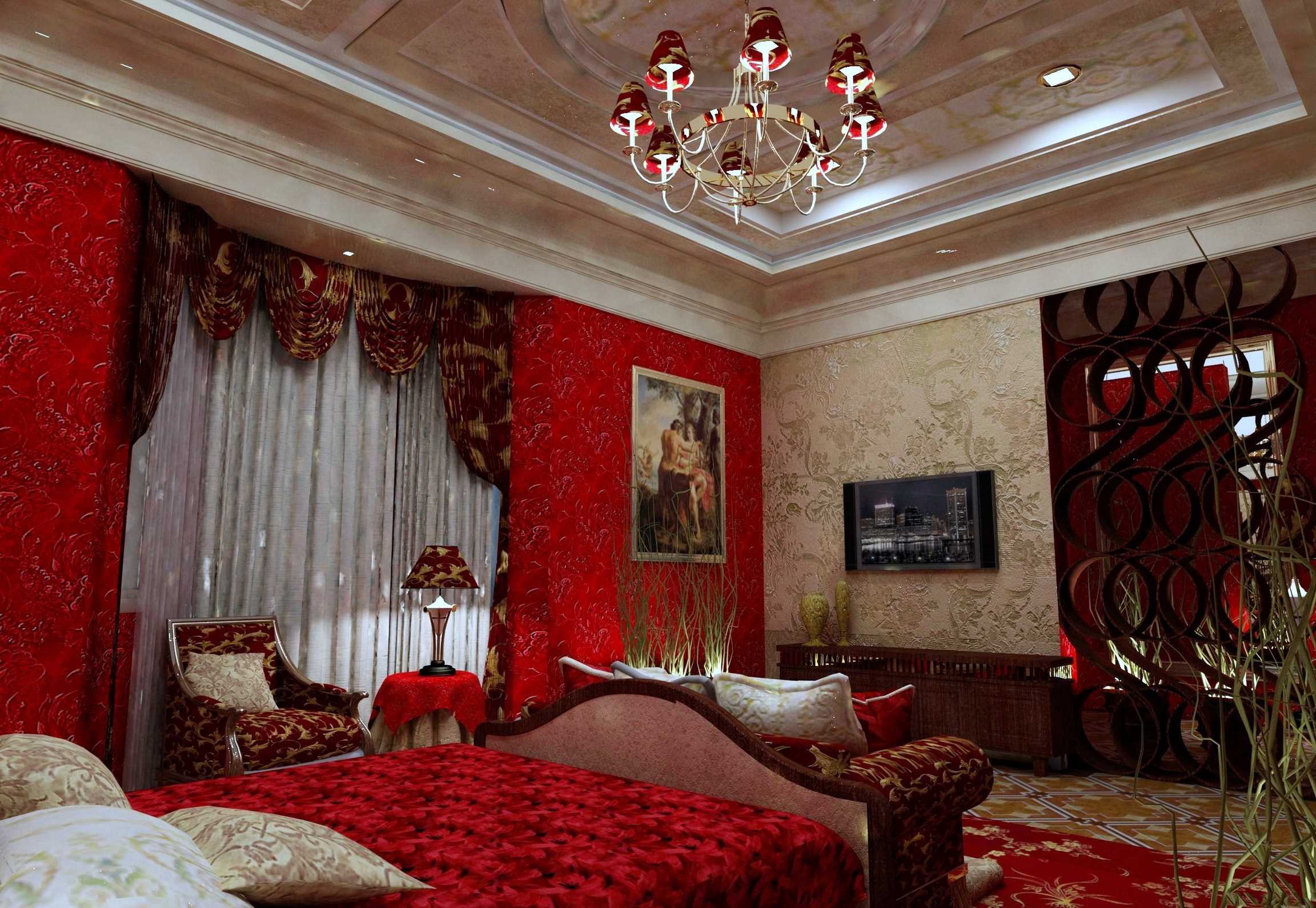 Красная спальня скачать
