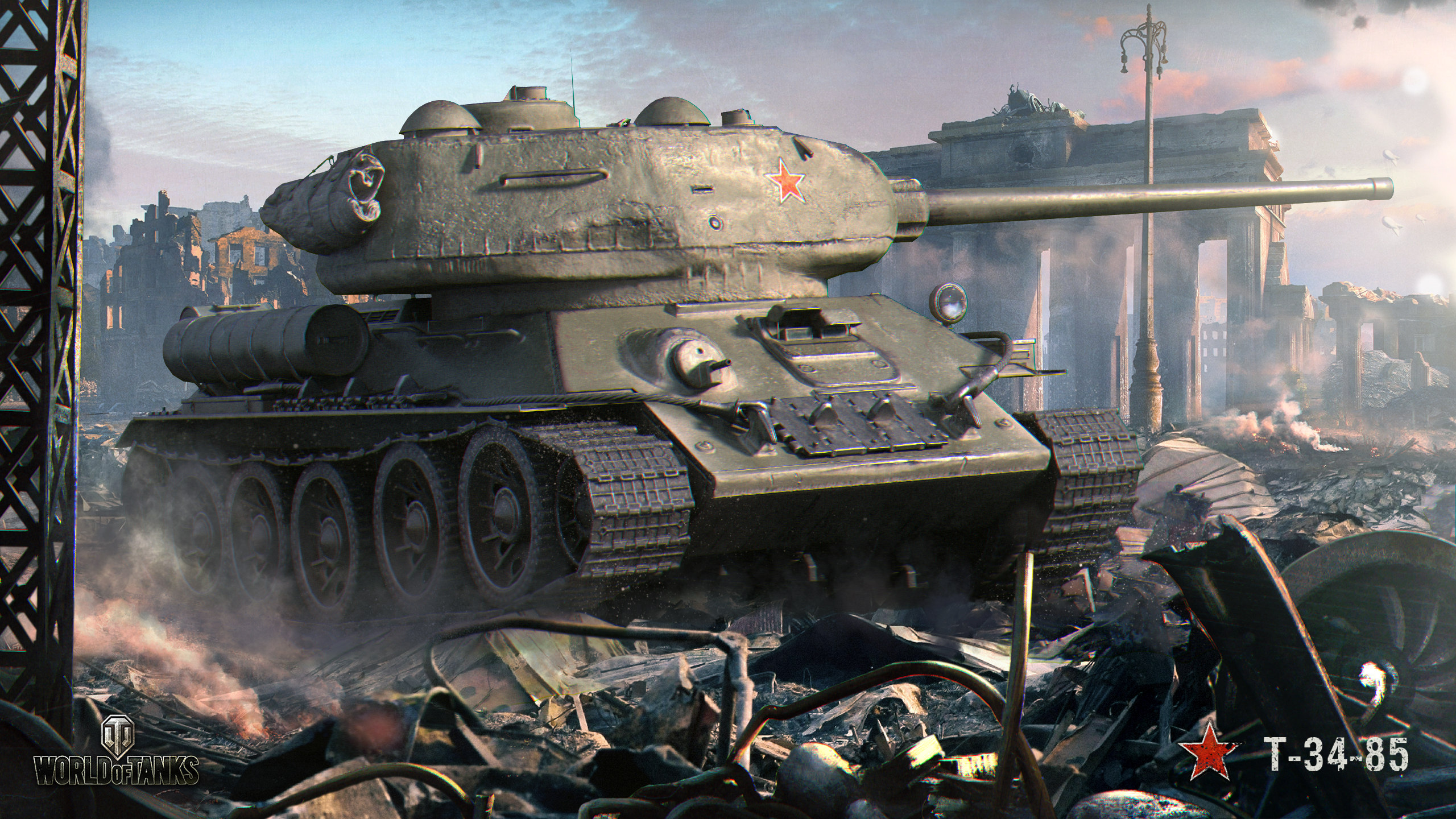 Танк т34-85 в World of Tanks