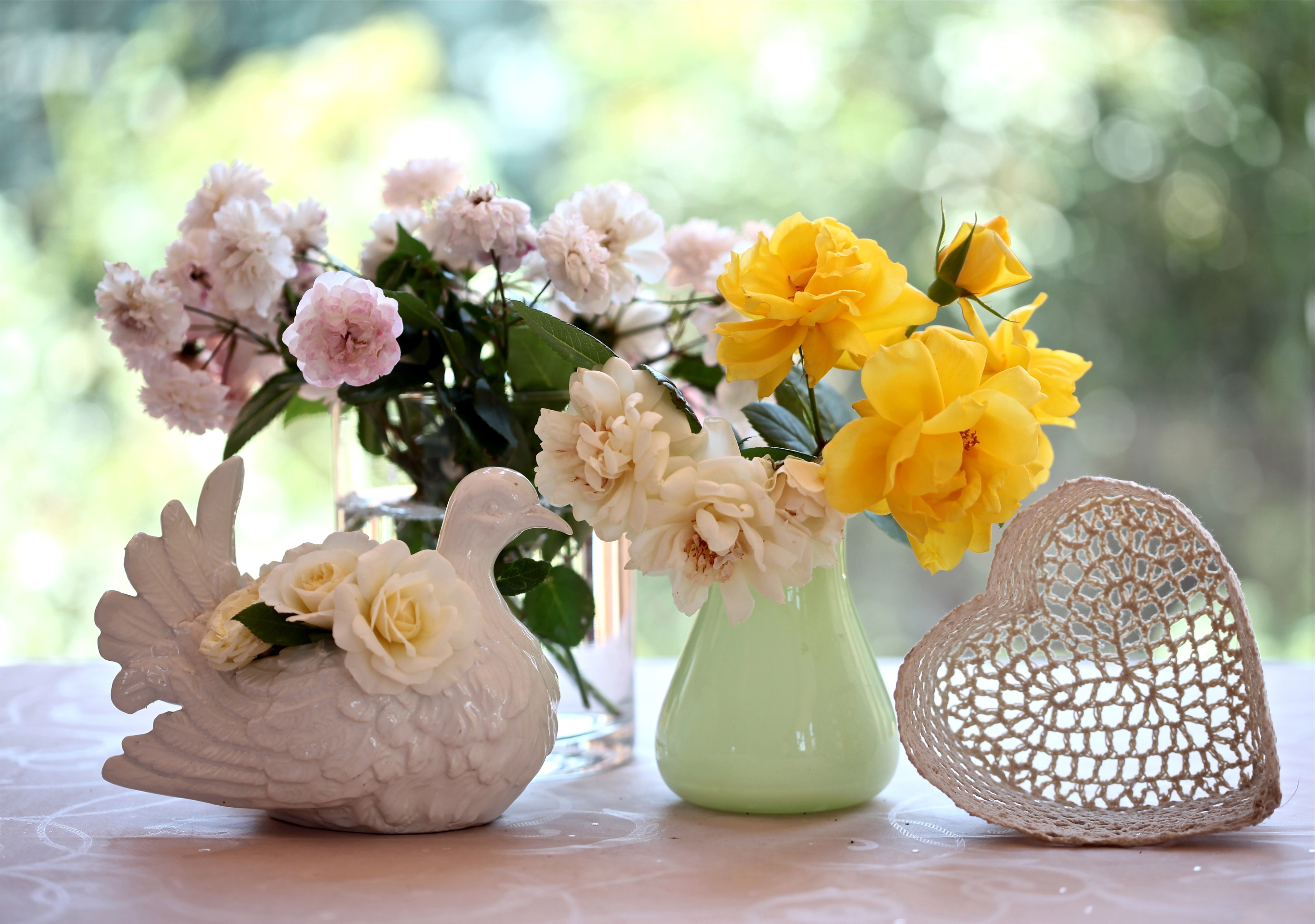 Букет ваза цветы Bouquet vase flowers бесплатно