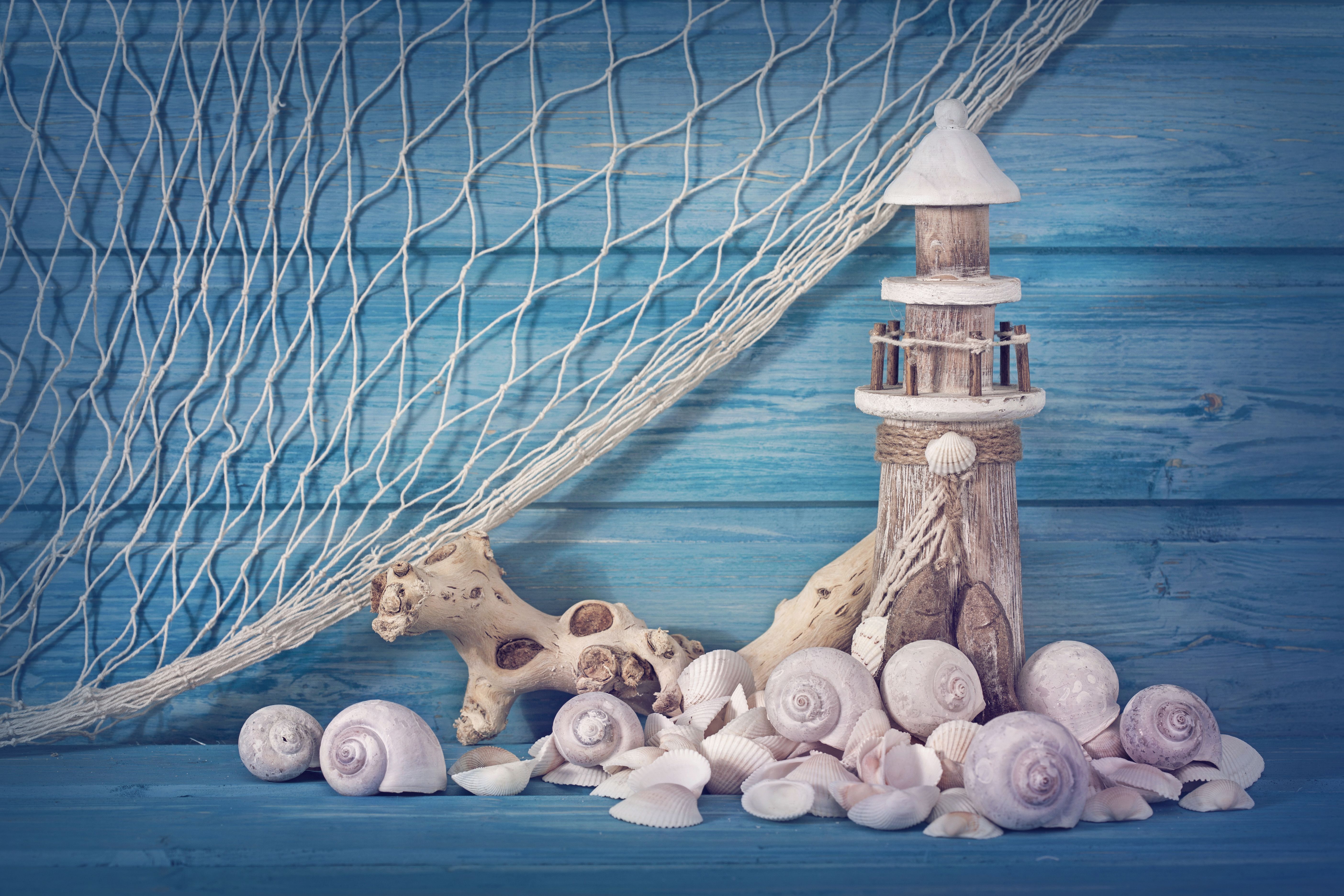 морские декорации море ракушки без смс