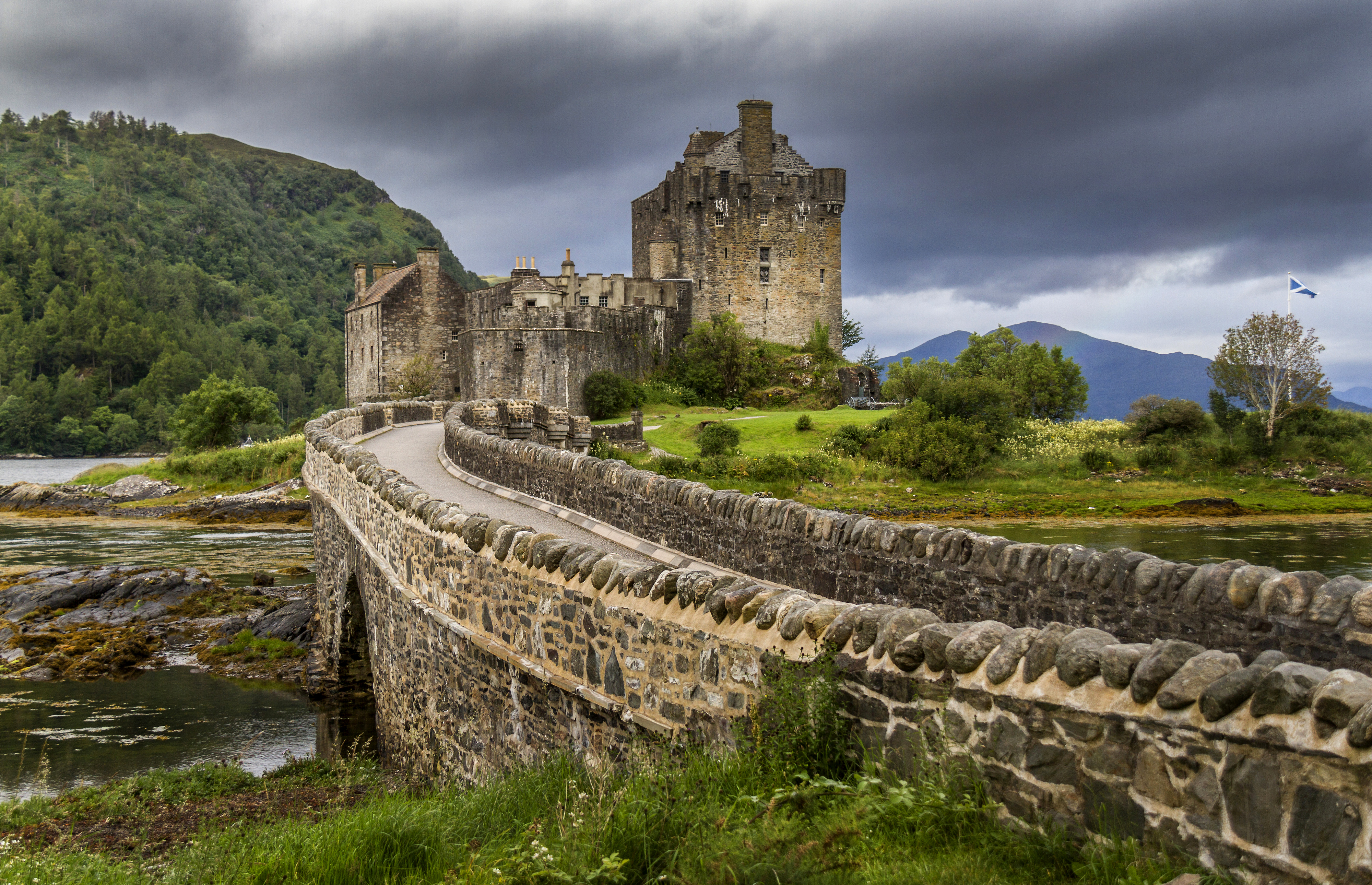 замок Шотландия архитектура без смс
