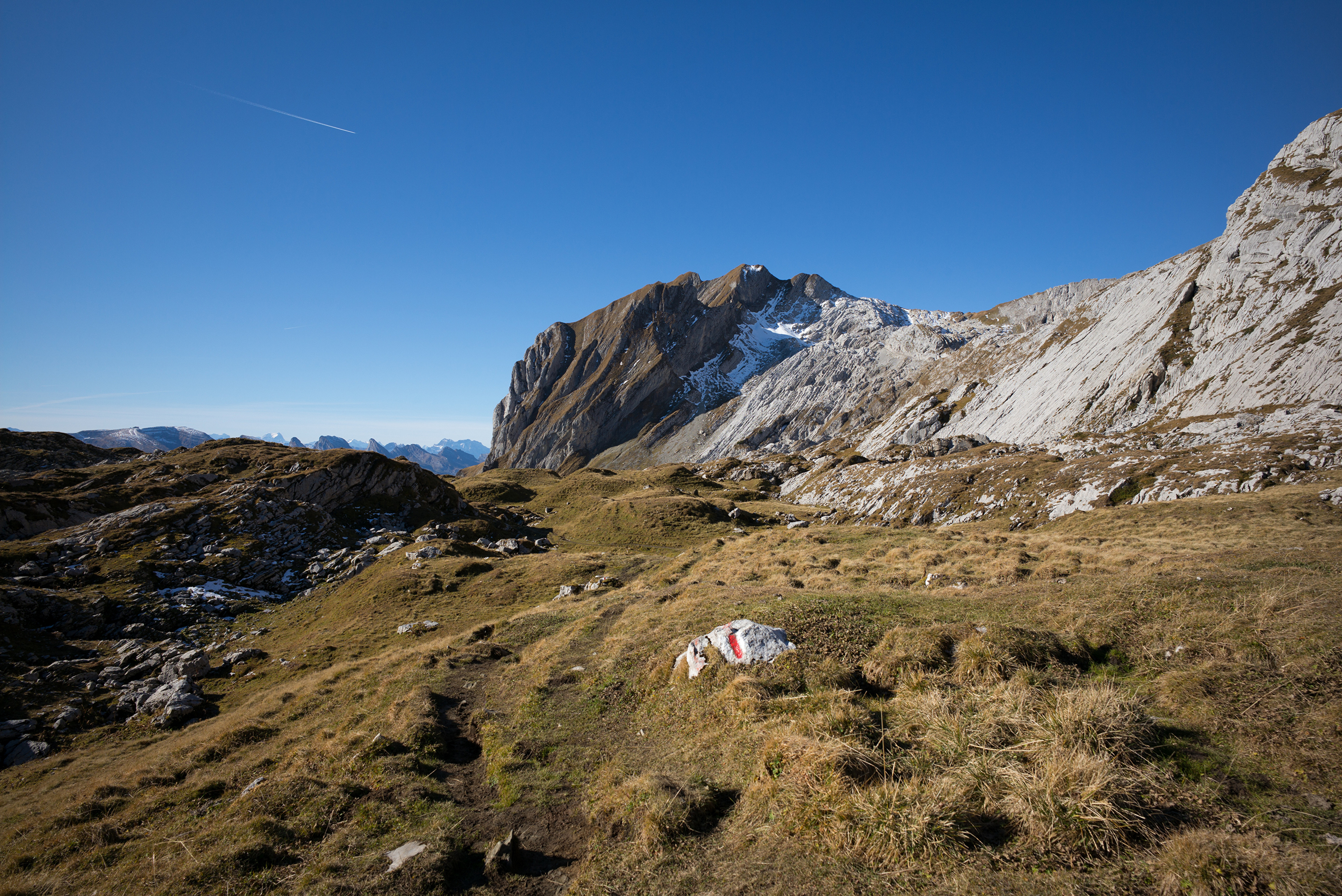 Фото Швейцария Appenzell Горы Утес Природа 3840x2565 гора Скала скале скалы