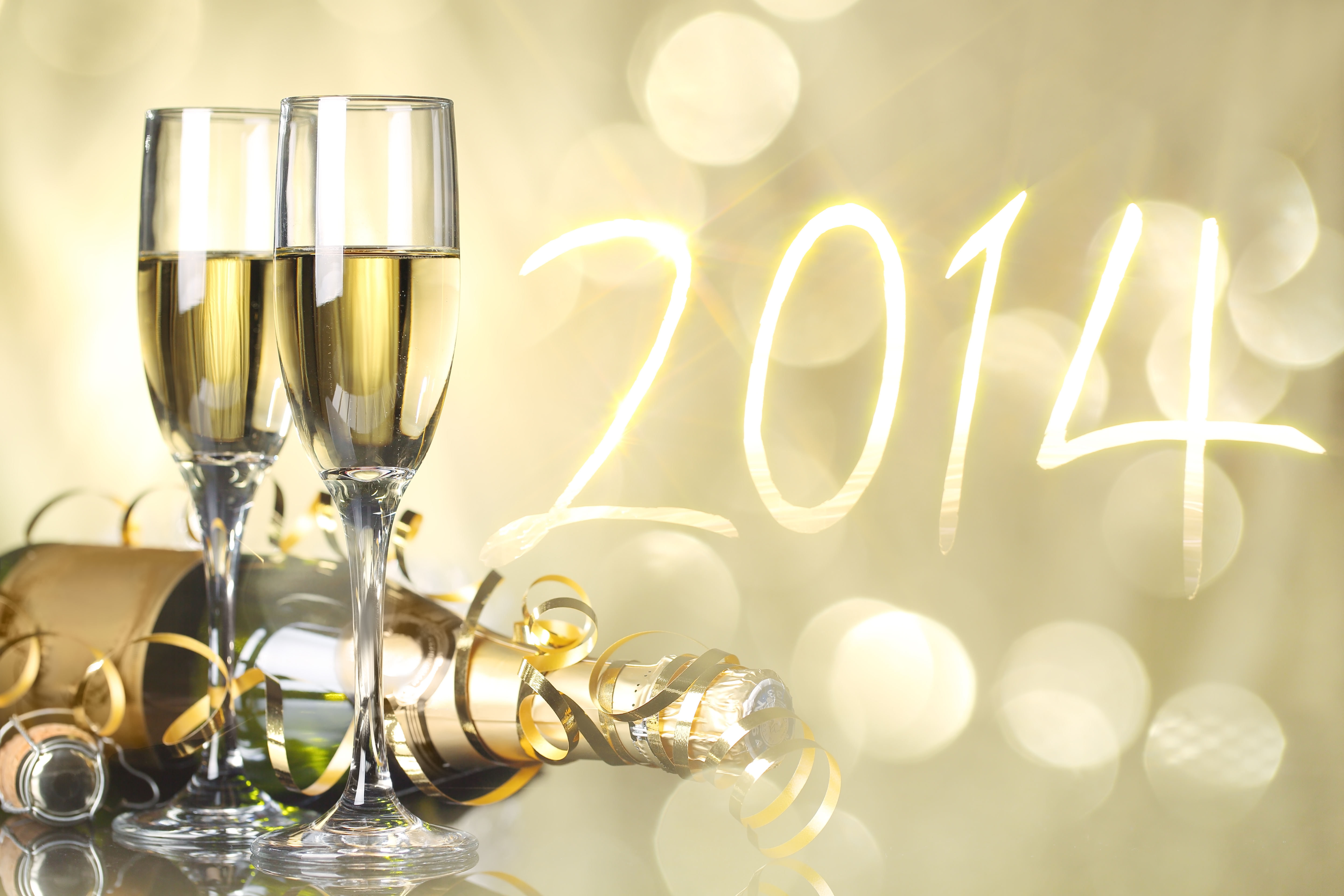 2017 шампанское серпантин украшения новый год скачать