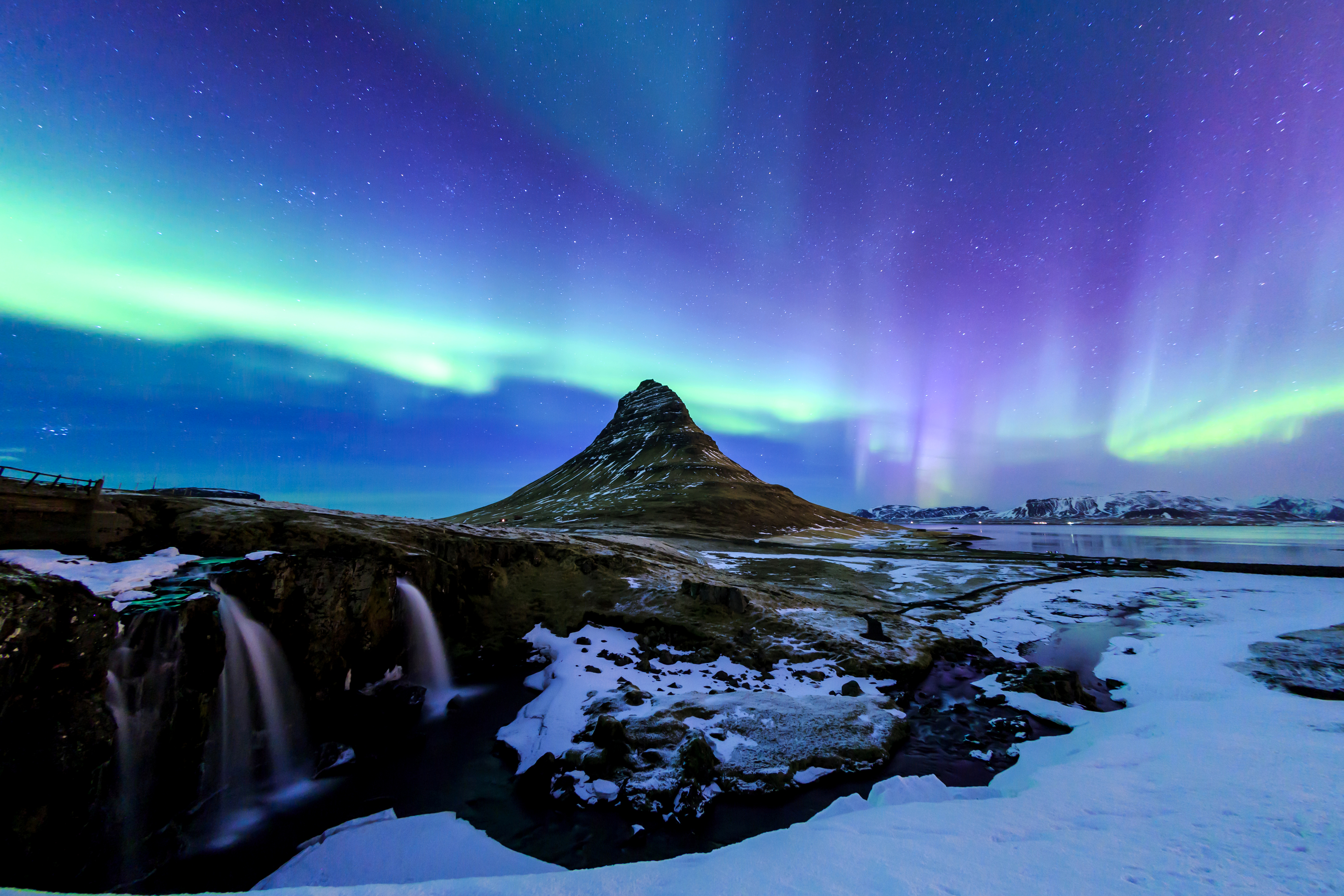природа дом небо облака Исландия ночь скачать