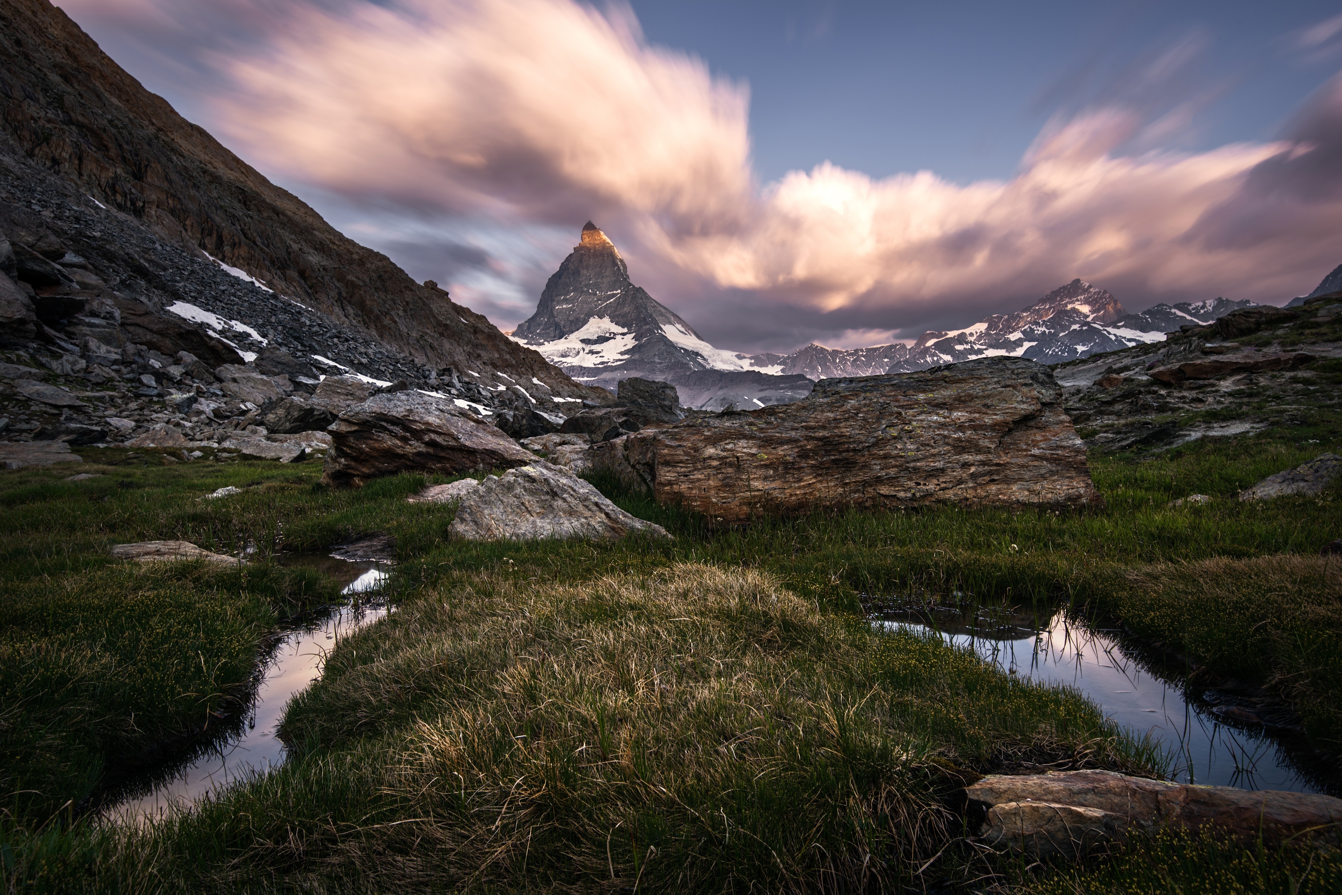 Matterhorn гора в Швейцарии