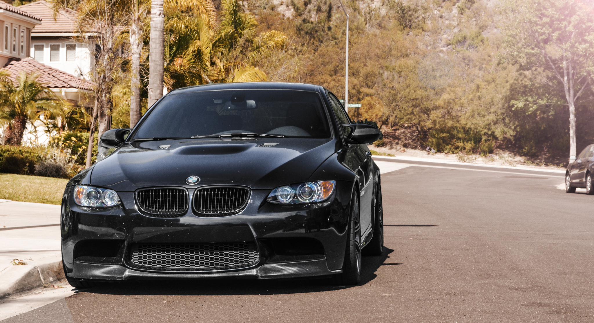 BMW черная M3 Coupe бесплатно