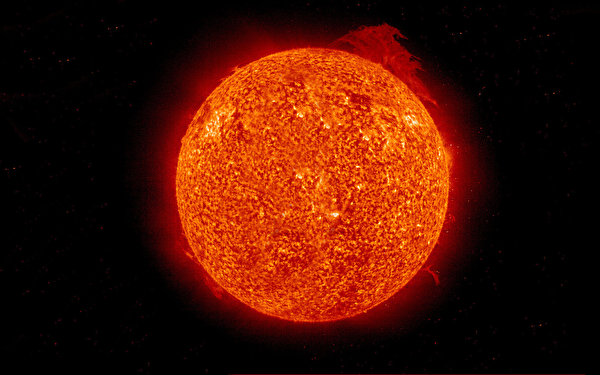 Фото Звезды солнца Космос Крупным планом 600x375 Солнце вблизи