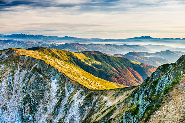 Пейзаж горизонтальное фото