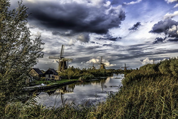 Мельницы нидерланды фото