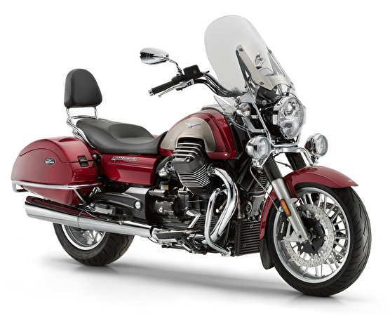 Картинки 2012-21 Moto Guzzi California 1400 Touring SE мотоцикл темно красный белом фоне 556x450 бордовая бордовые Бордовый Мотоциклы Белый фон белым фоном