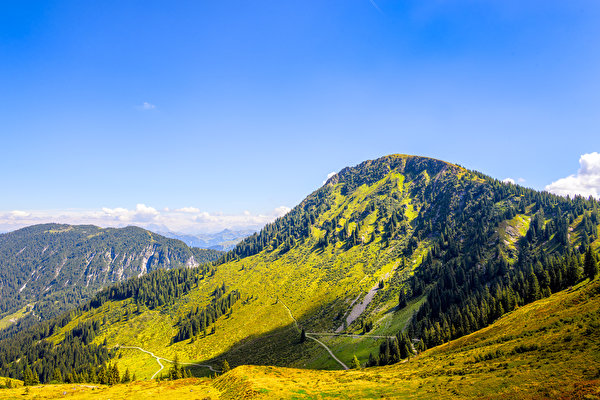 Обои для рабочего стола альп Австрия Tyrol Горы Природа 600x400 Альпы гора