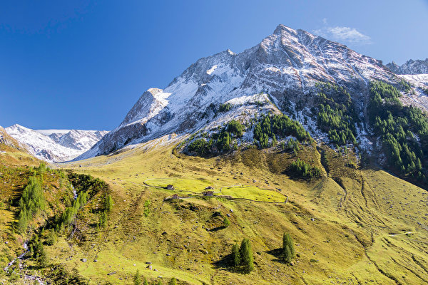 Фотография альп Италия South Tyrol гора Природа 600x400 Альпы Горы