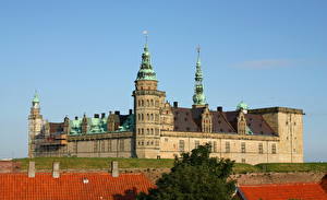 Фото Замки Дания Kronborg город