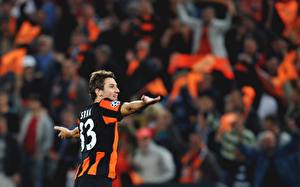 Картинка Футбол Мужчины Darijo Srna FC Shakhtar Donetsk Спорт