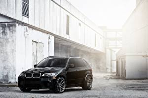 Картинки BMW Черные X5M авто