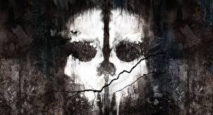 Фото Call of Duty Call of Duty: Ghosts Черепа Стенка Игры