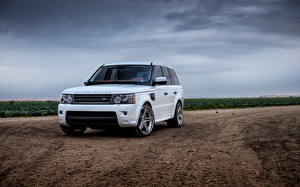 Картинка Range Rover Белые машины