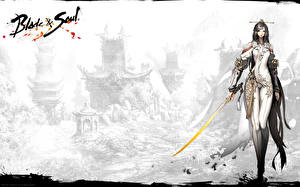 Фото Blade &amp; Soul Воин Меча Игры Девушки