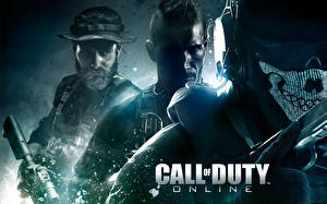 Обои Call of Duty Воители Мужчина online компьютерная игра