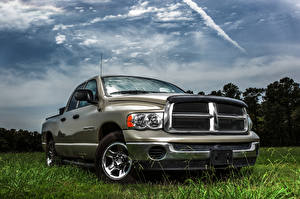 Картинка Dodge Небо Фар Dodge Ram 1500 автомобиль