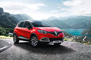 Фотография Renault Стайлинг Красные 2014 Captur Signature автомобиль