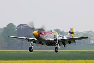 Фото Самолеты Американские North American P-51 Mustang Авиация