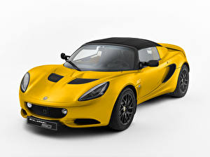 Фотография Lotus Желтый 2015 Elise  20th Anniversary Автомобили