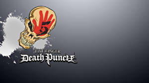 Картинки Черепа Логотип эмблема five finger death punch fice 5 FFDP