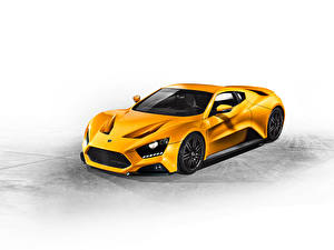 Фото Рисованные Оранжевые 2015 Zenvo ST1 авто